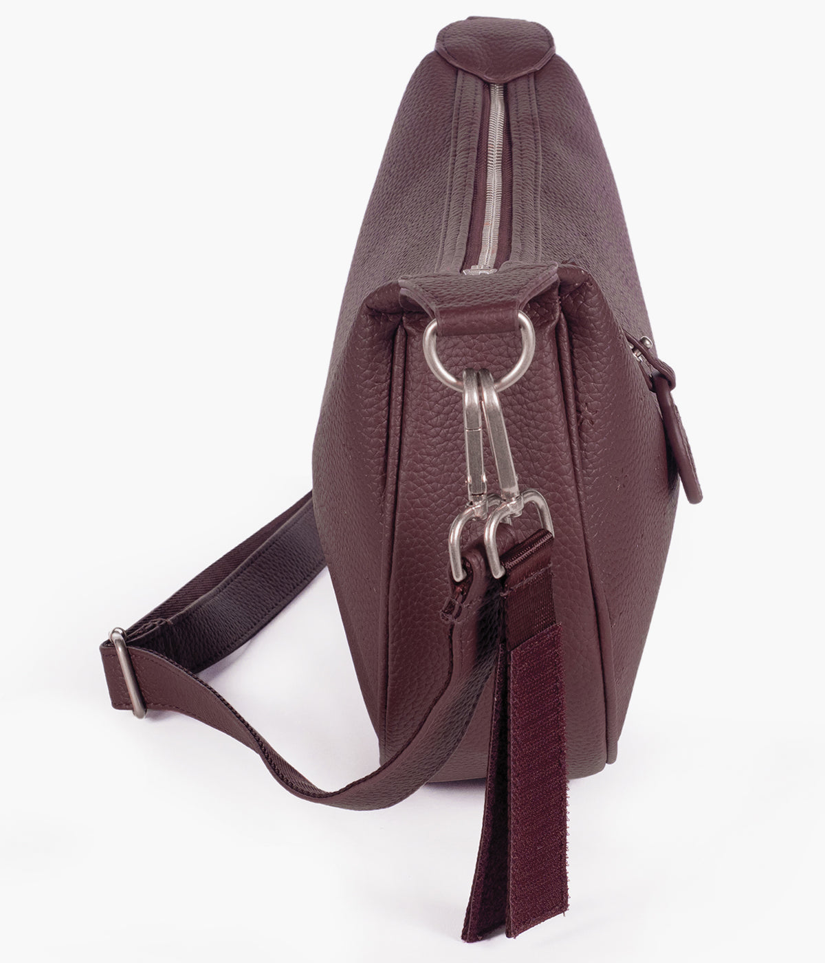Bolsa de Passeio Gôndola Pasito a Pasito New London Cherry vista de lado.