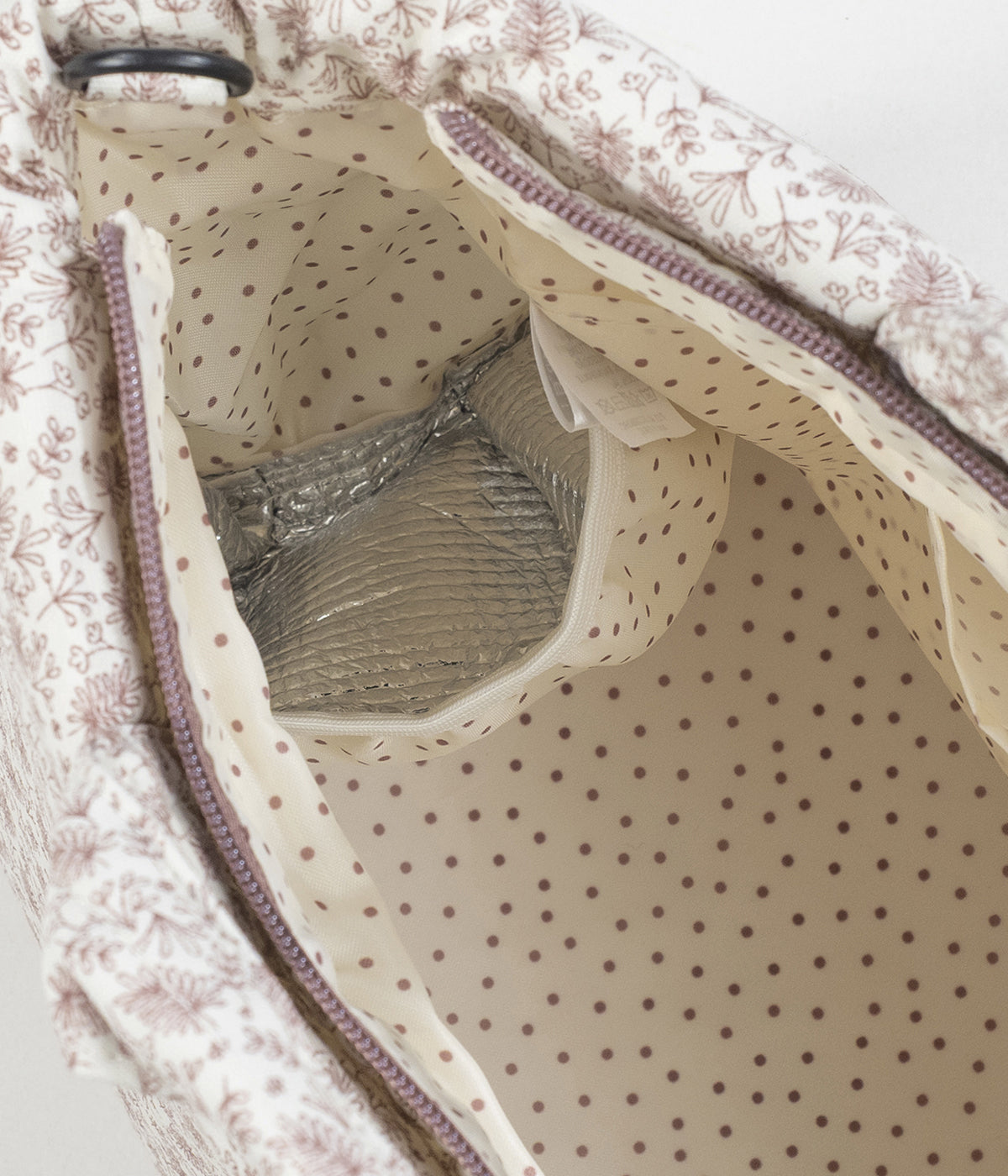 Mochila de Maternidade Walking Mum Gala Cerise com compartimento térmico.