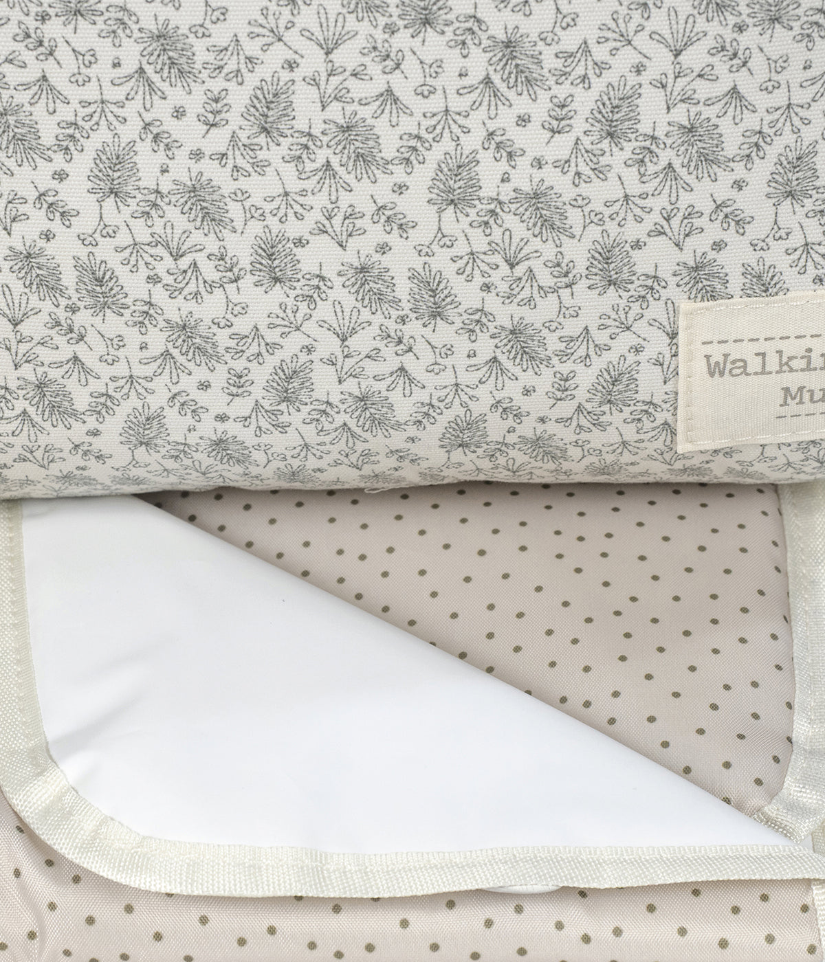 Mochila de Maternidade Walking Mum Gala Mint com muda fraldas incluido.