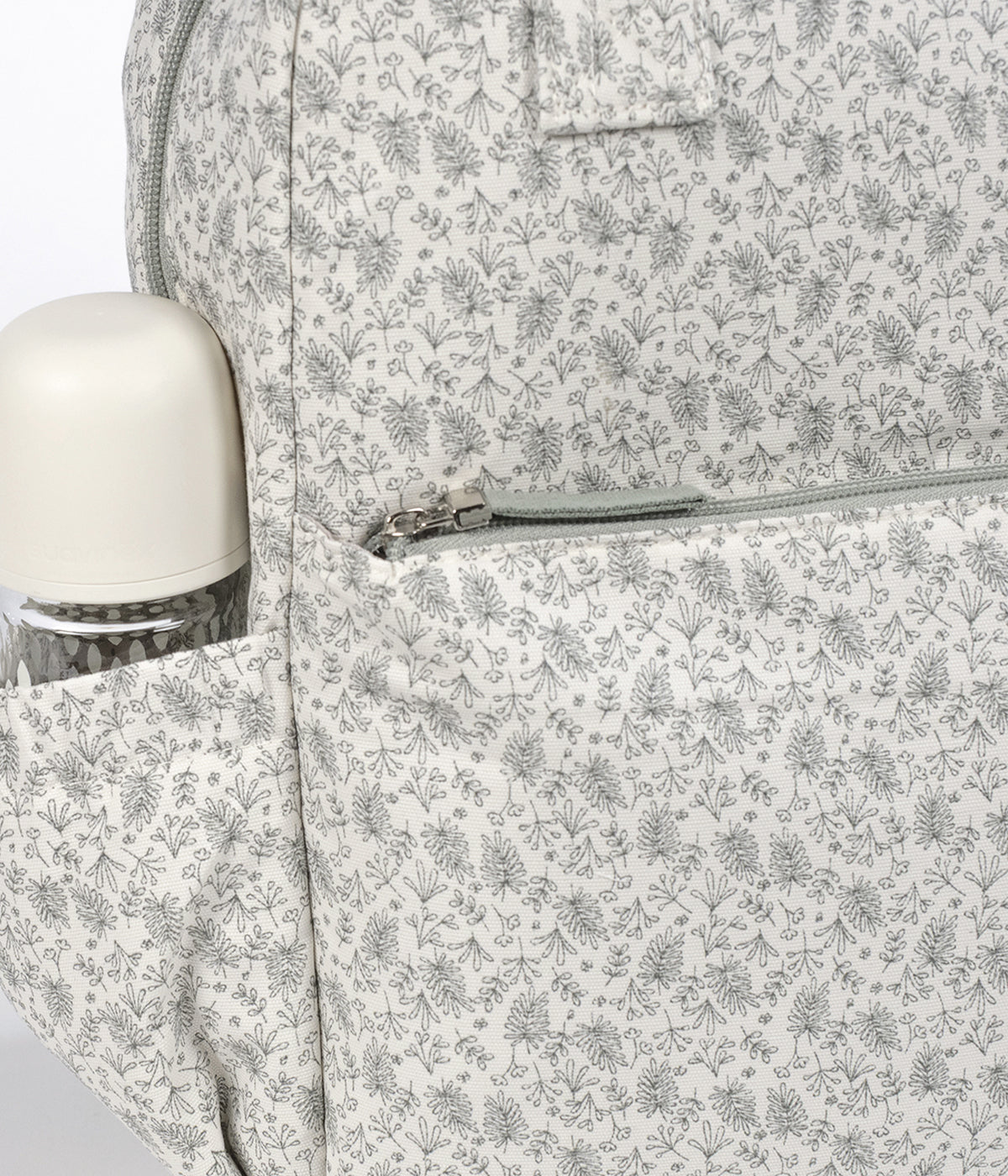 Mochila de Maternidade Walking Mum Gala Mint com bolso lateral para biberões.