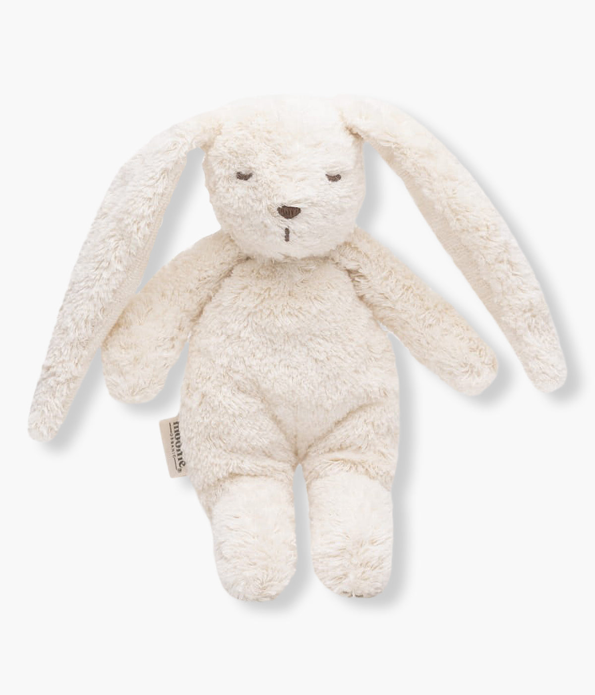 O peluche sensorial Moonie Sensory Little Bunny Polar em algodão orgânico branco é o companheiro perfeito para as pequenas mãos do(a) bebé. Em forma de coelho macio, fácil de agarrar e ideal para estimular o desenvolvimento sensorial e motor do bebé desde o primeiro dia.