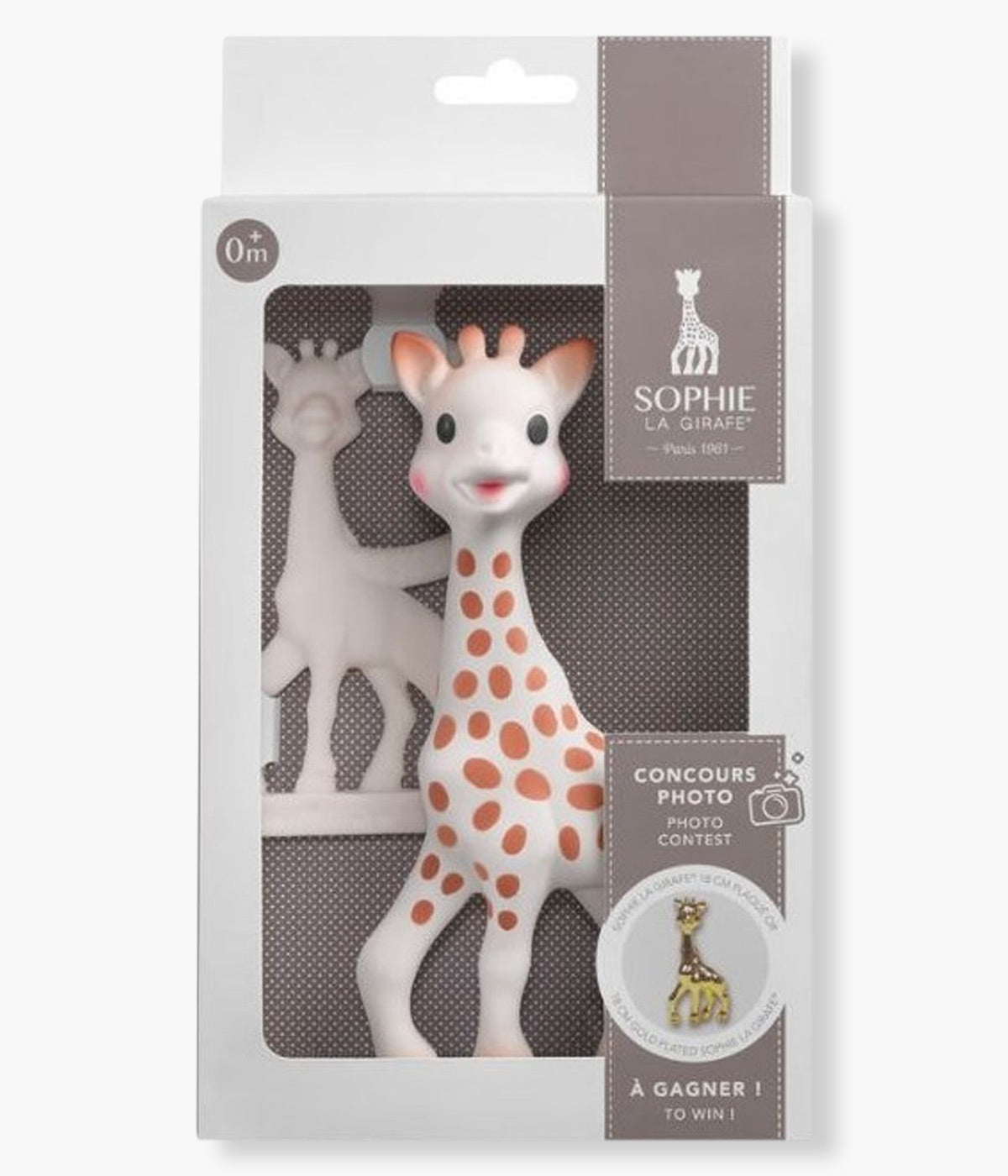 Sophie La Girafe Mordedor Sensorial + Anel de Dentição