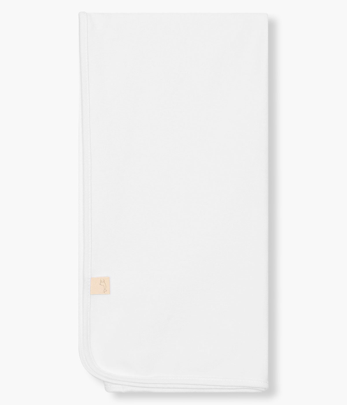 Fralda em Algodão Borboleta para Bebé Menina - Branco e Rosa