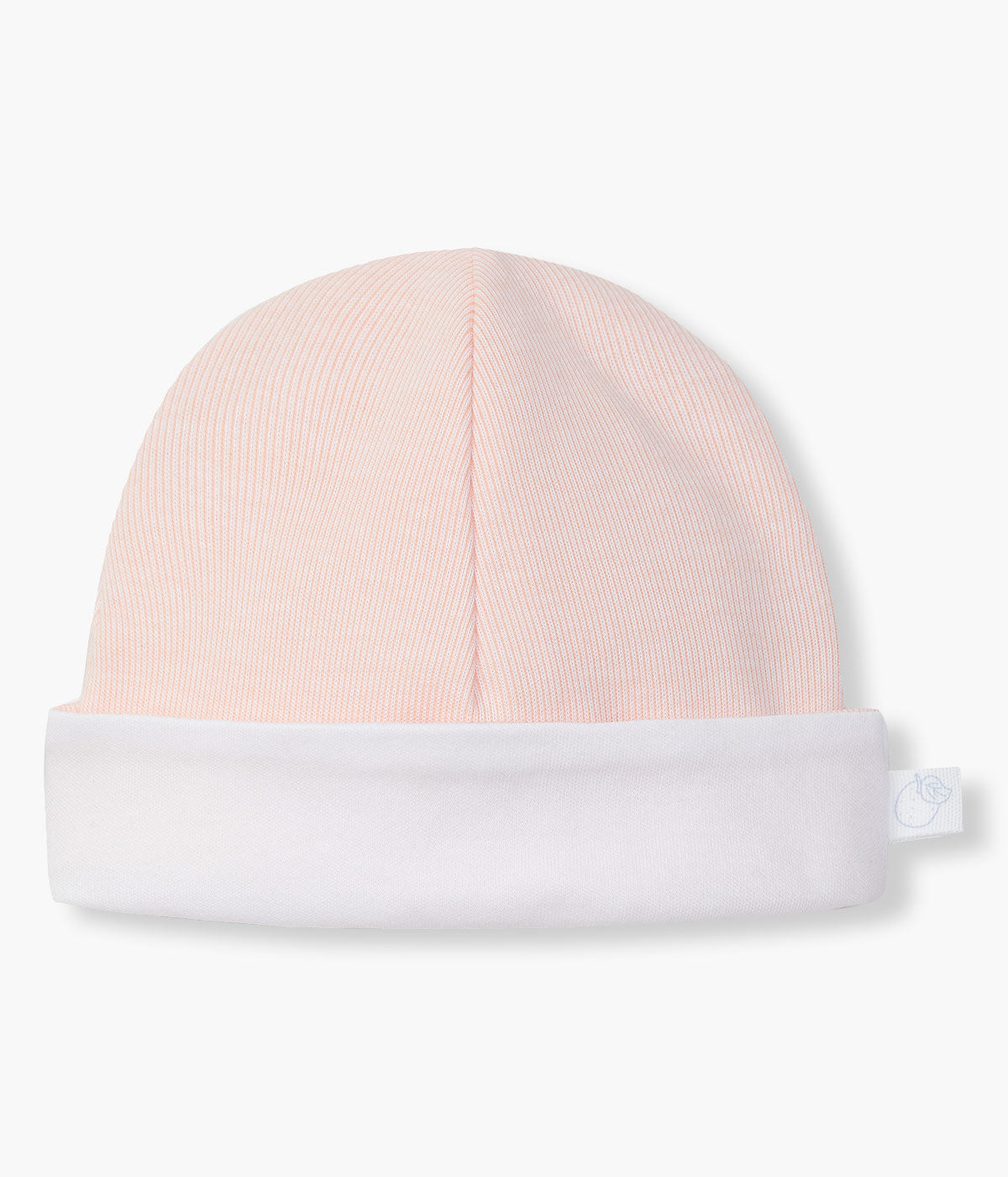 Gorro em Algodão para Bebé Menina - Salmão