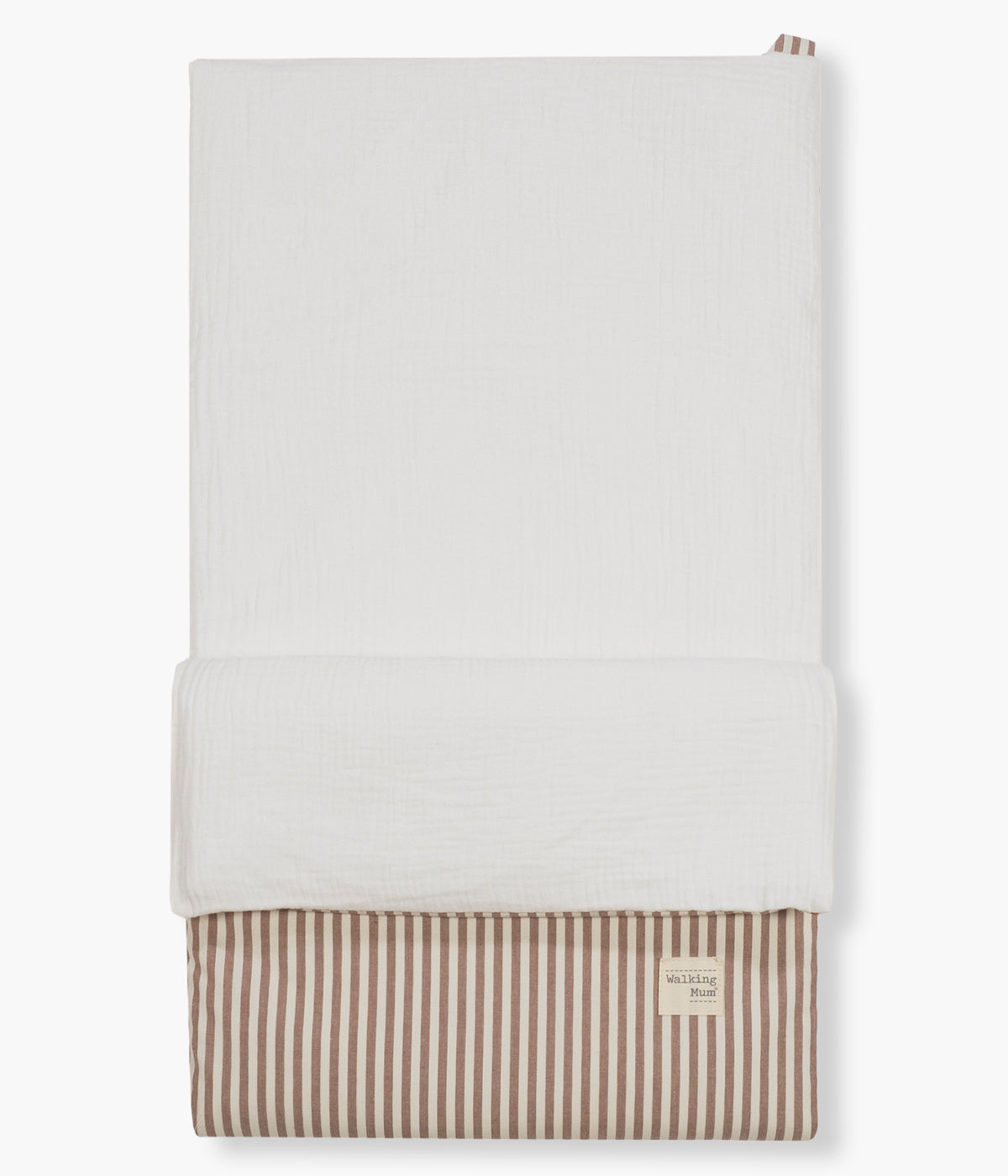 Saco de Dormir para Bebé Walking Mum Praliné Strips Moka