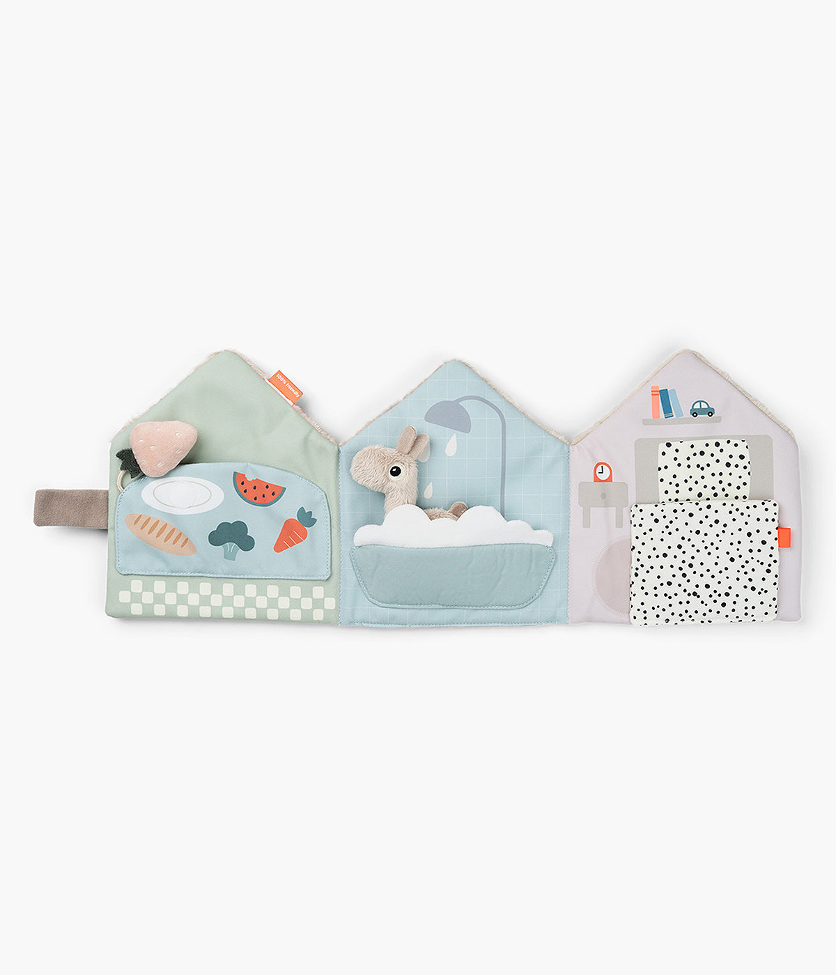 Done by Deer Livro Sensorial Casa do Lalee - Bege