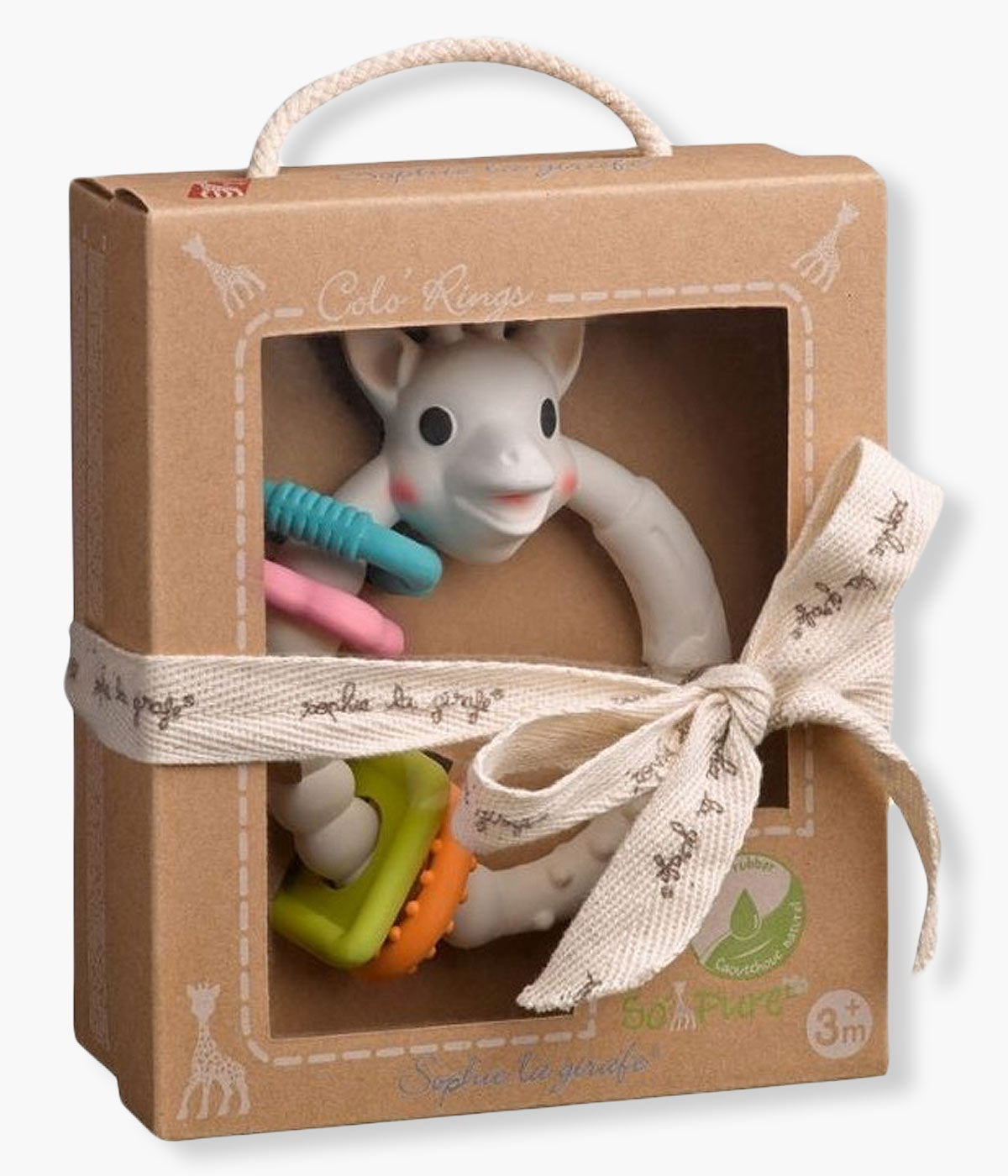 Sophie La Girafe Anel de Dentição Colo'rings Borracha Natural