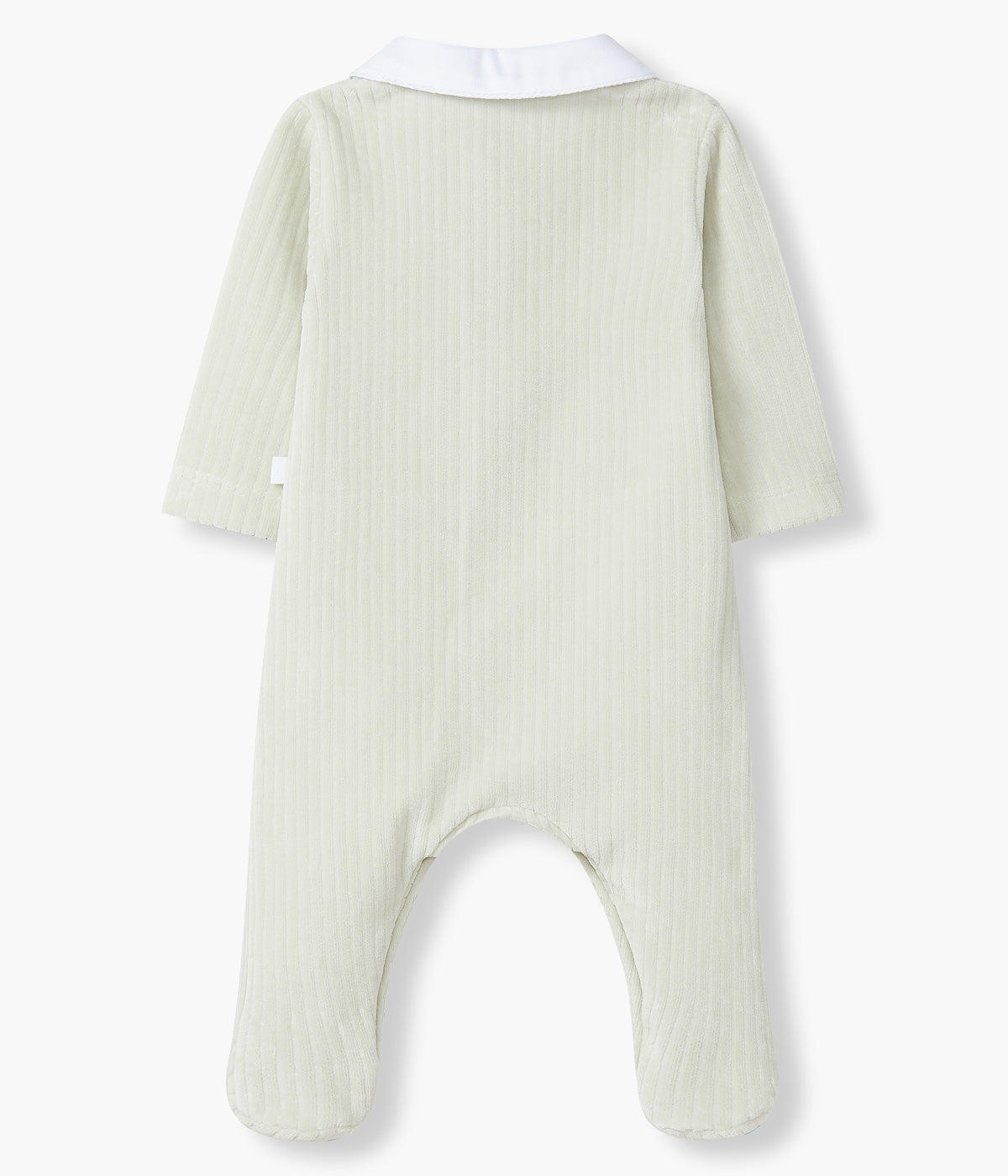 Babygrow em Veludo Canelado para Bebé - Verde