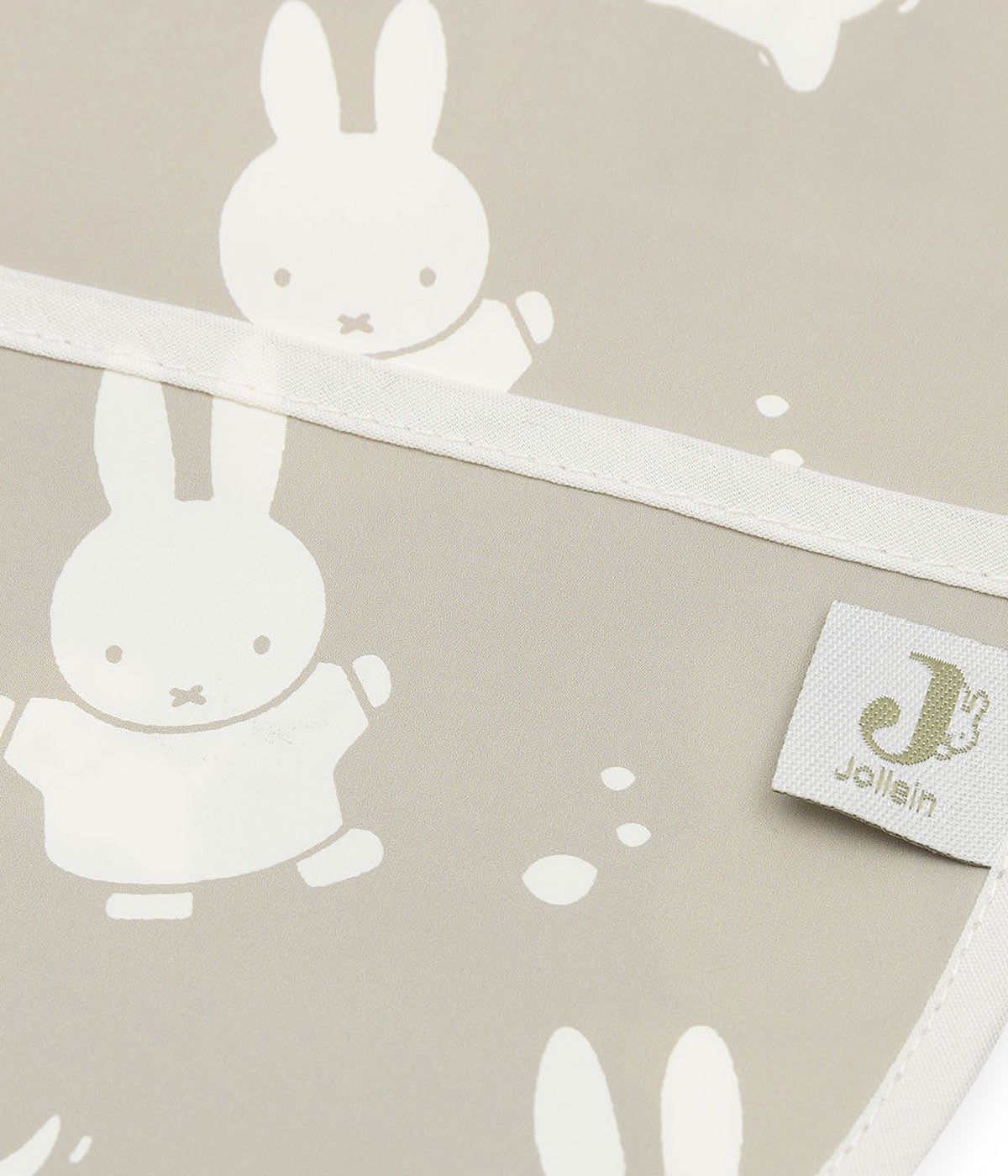 Jollein x Miffy Babete Impermeável com Mangas - Verde