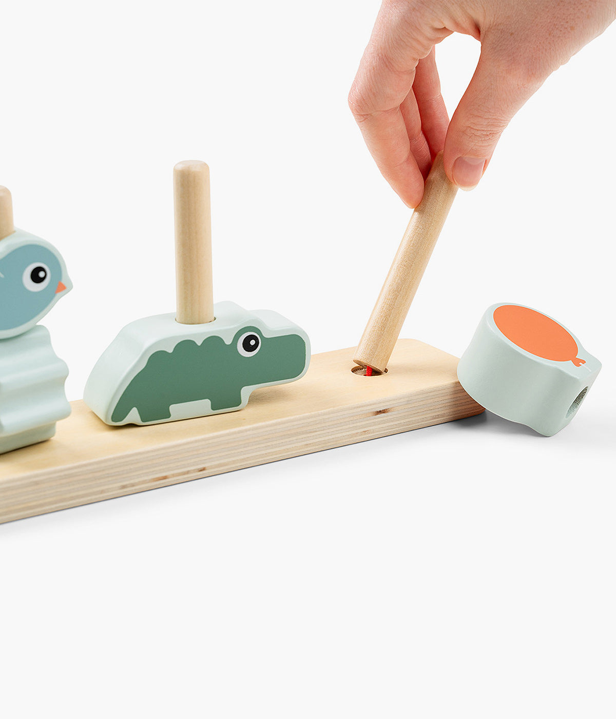 Done by Deer Torres de Empilhar em Madeira Happy Clouds