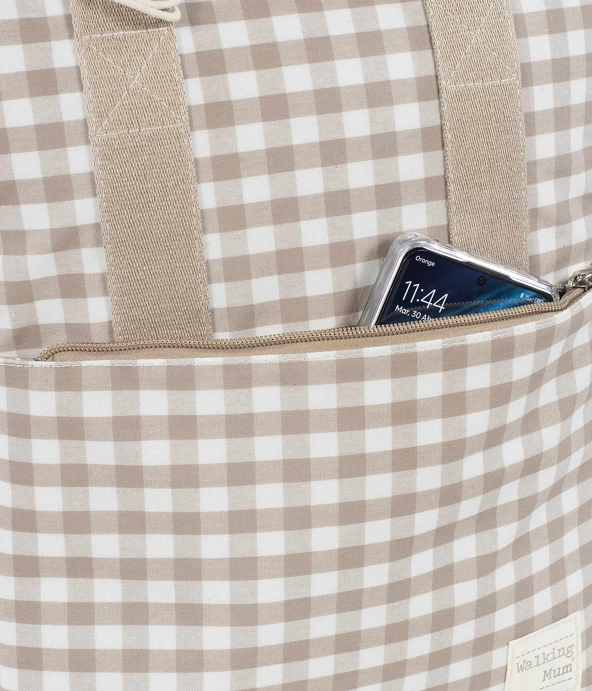 Walking Mum Mochila de Maternidade Caetana Sand - Bege