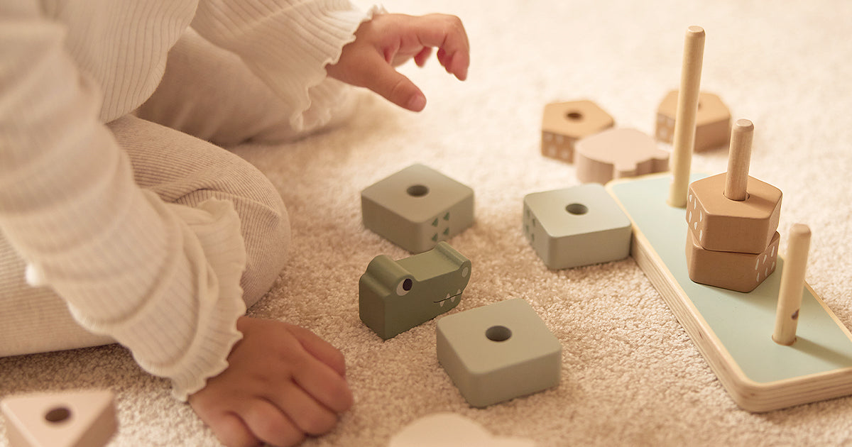 Brinquedos de Madeira para Bebé
