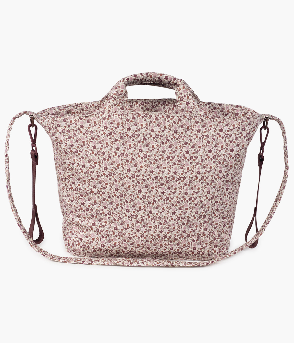 Bolsa de passeio Cherry Flowers da Pasito a Pasito vista de trás.