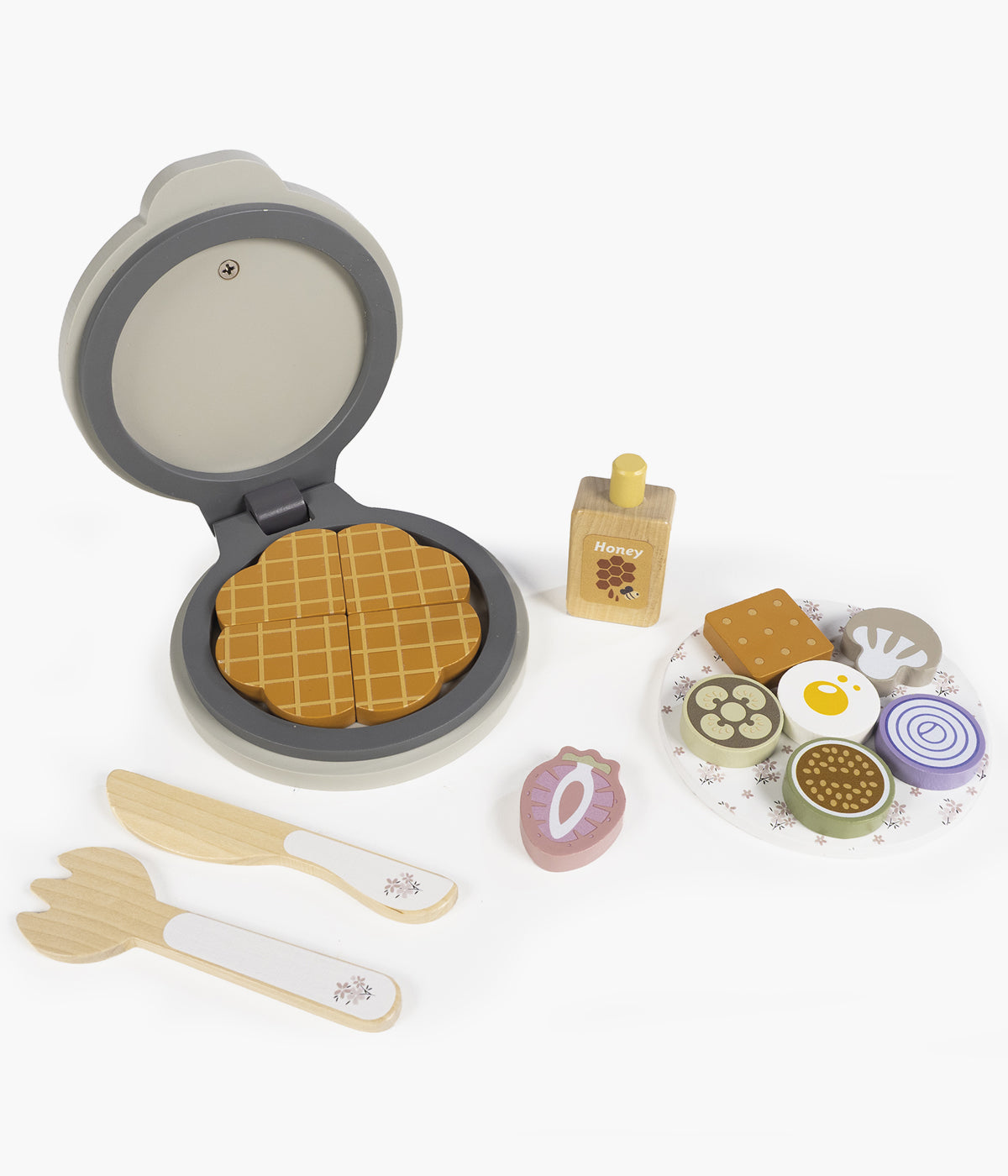 Dê asas à imaginação dos mais pequenos com a encantadora Máquina de Waffles de Brincar em Madeira da Walking Mum, um brinquedo educativo e cheio de charme composto por 16pc que transforma o momento de brincar numa deliciosa aventura culinária. Ideal para crianças a partir dos 3 anos, estimula a criatividade, a coordenação e o jogo de imitação de forma natural e divertida.