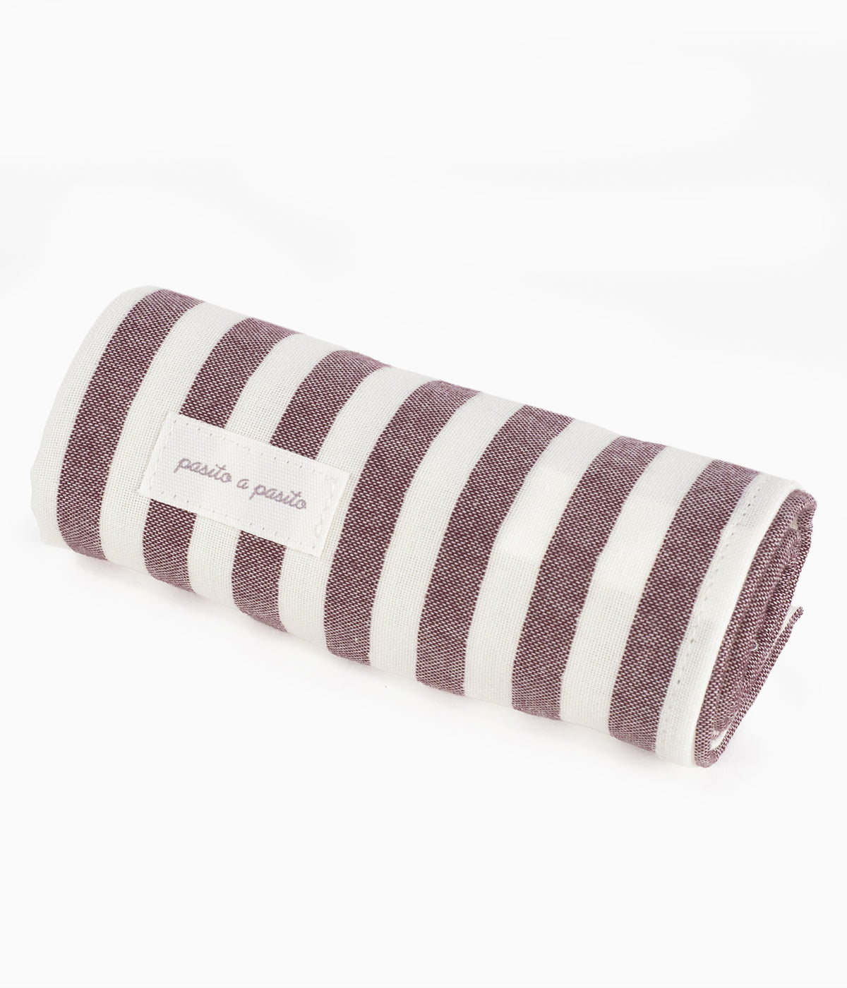 Pack de 2 fraldas musselina em bambu Cherry Strips da Pasito a Pasito