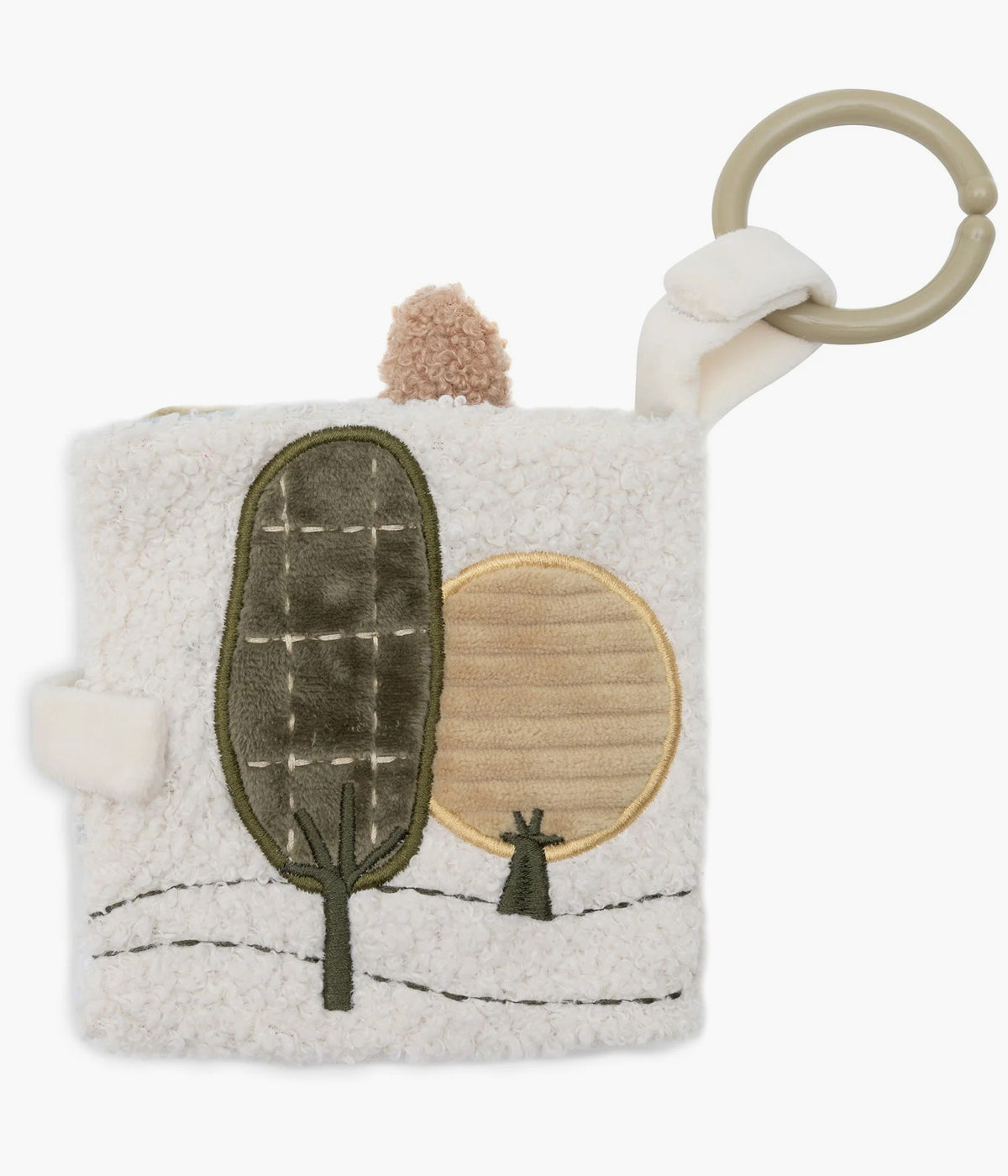 Livro de Atividades Tiny Park da Jollein para bebé e recém-nascido(a). Adorável livro que estimula os sentidos do bebé com páginas suaves, animais adoráveis, sons crocantes e um pequeno espelho. Perfeito para explorar, tocar e desenvolver as primeiras habilidades motoras.