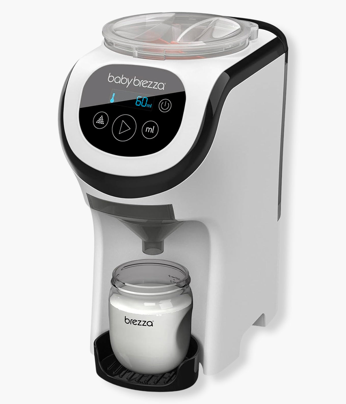 Preparador Automático de Biberões Baby Brezza Formula Pro Mini visto de frente