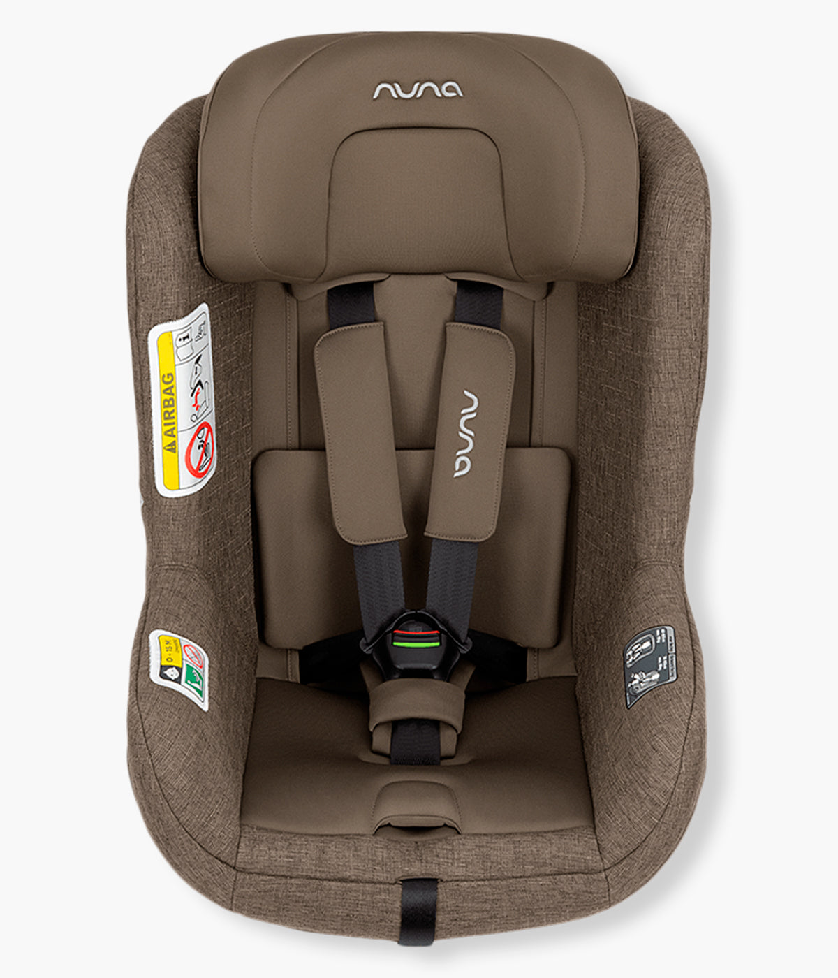 Vista frontal da cadeira auto para bebé Todl Next da marca Nuna na cor Pistachio.