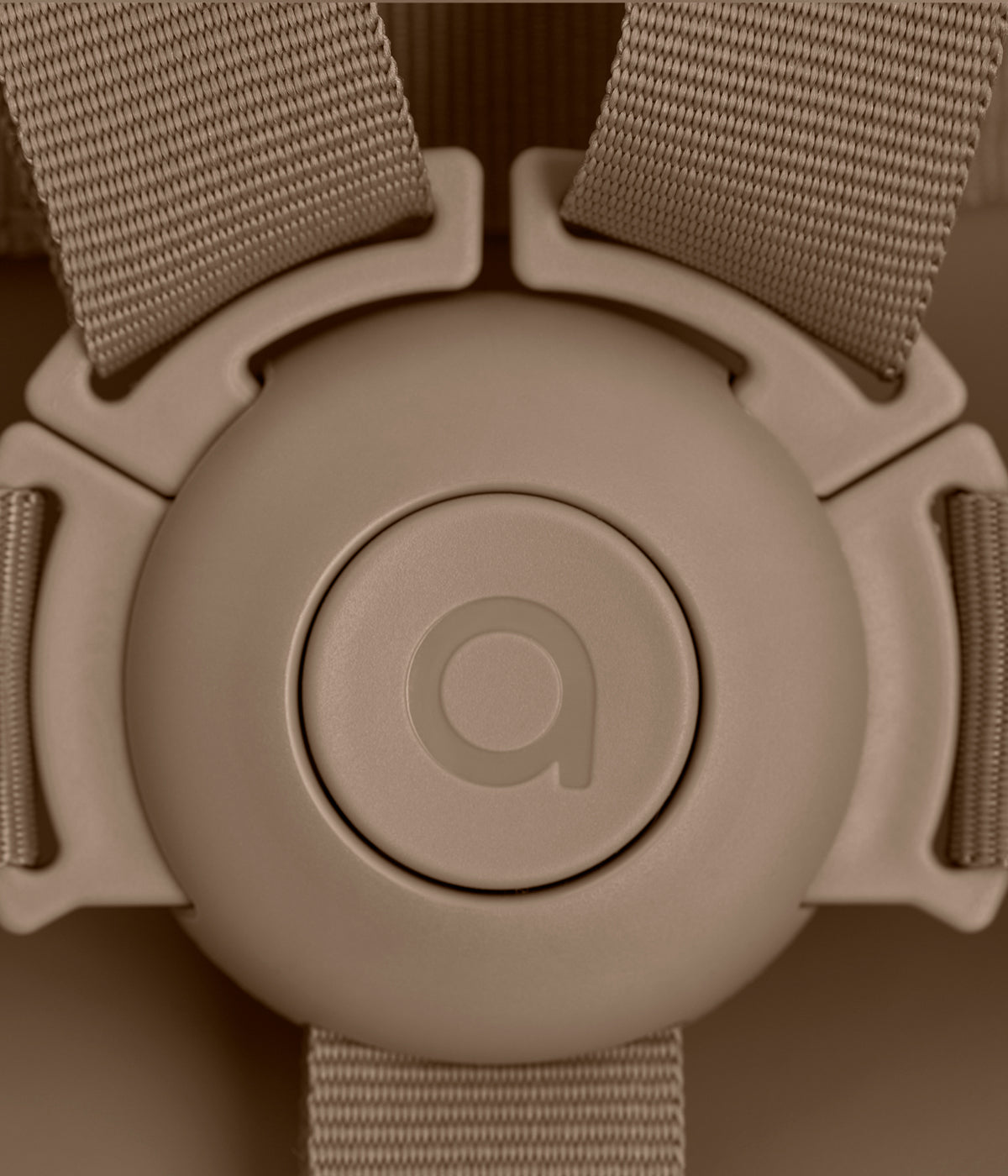 Vista detalhada da cadeira evolutiva para bebé 3 em 1 Ozy da marca Anex na cor Fluff.