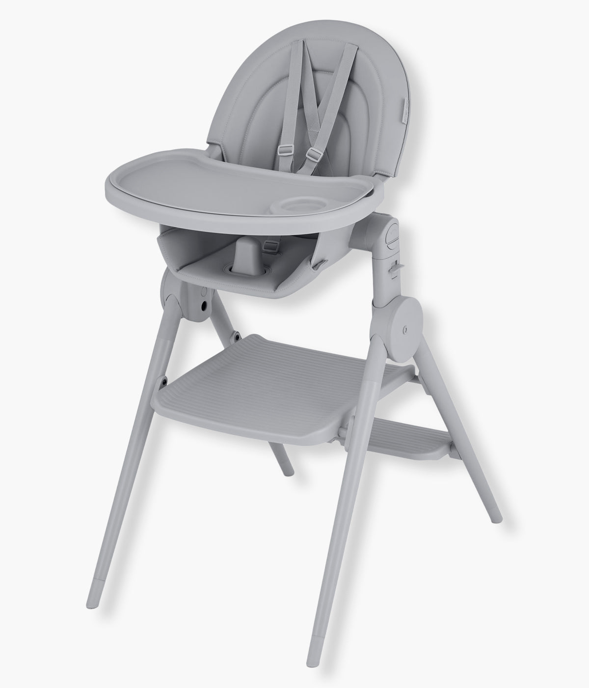 Vista lateral da cadeira evolutiva para bebé 3 em 1 Ozy da marca Anex na cor Shade. A Anex Ozy é uma cadeira concebida para acompanhar a criança desde o nascimento até aproximadamente aos 5 anos.