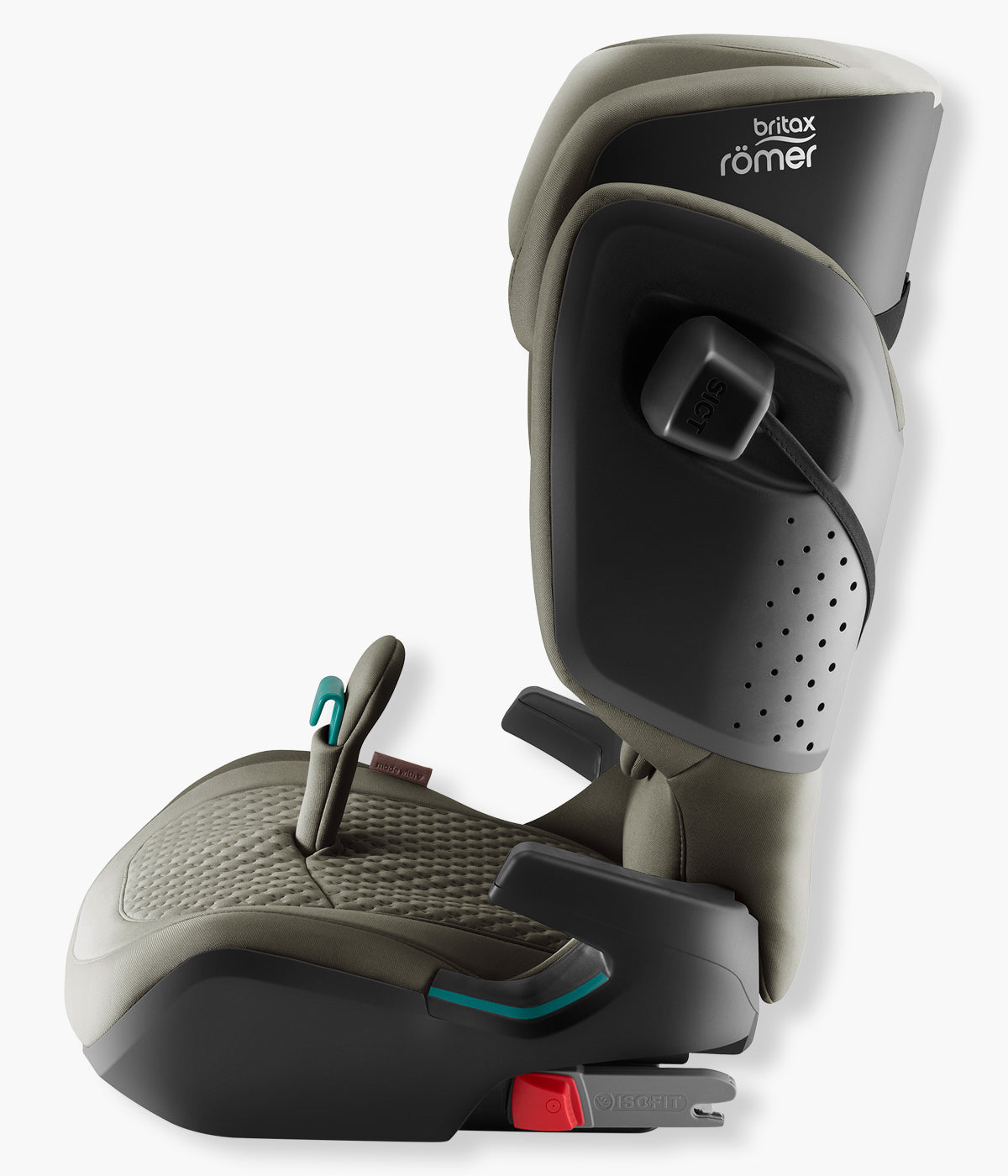 Cadeira Auto Elevatória Britax Römer Kidfix Pro Lux Urban Olive