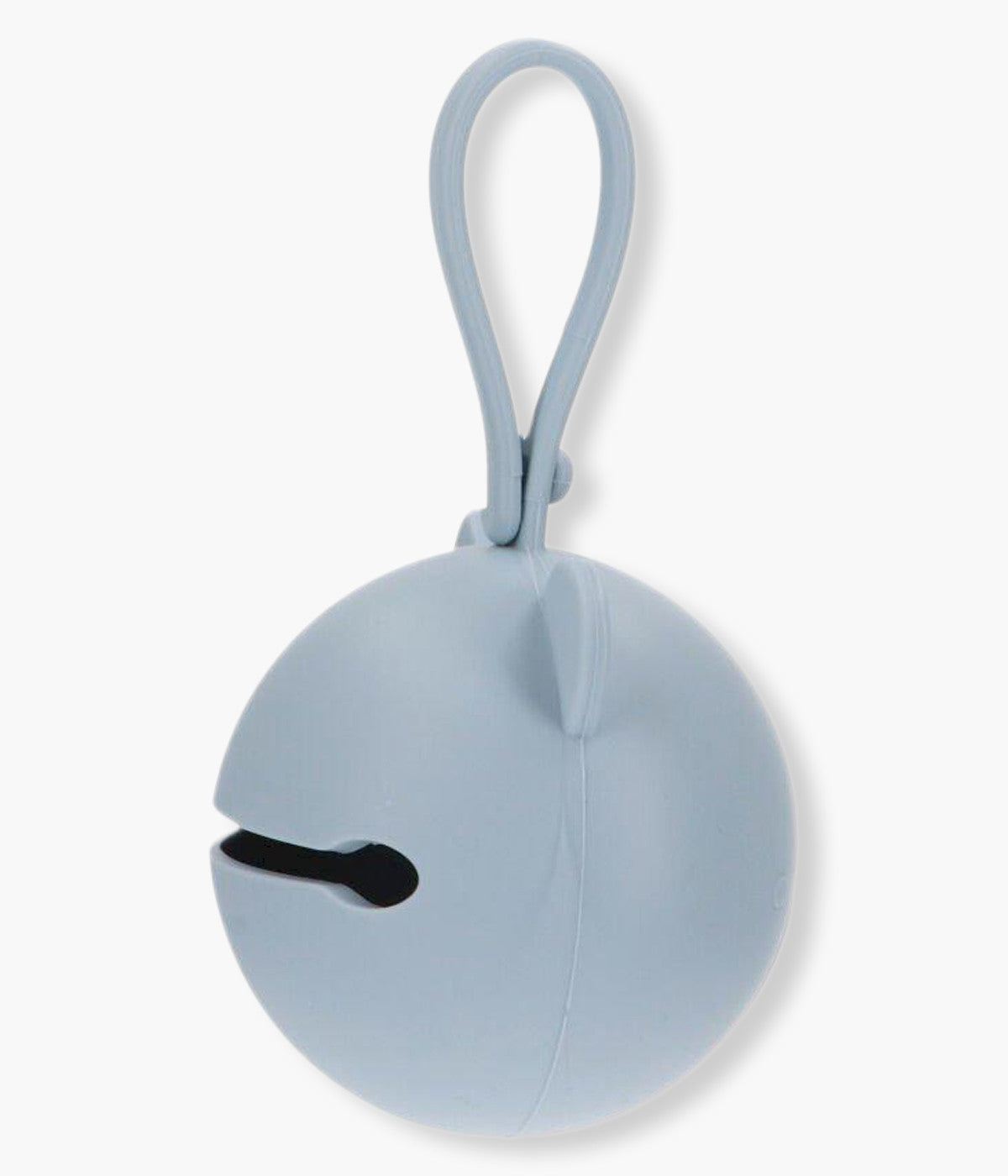 Porta Chupetas de Pendurar em Silicone Urso - Azul