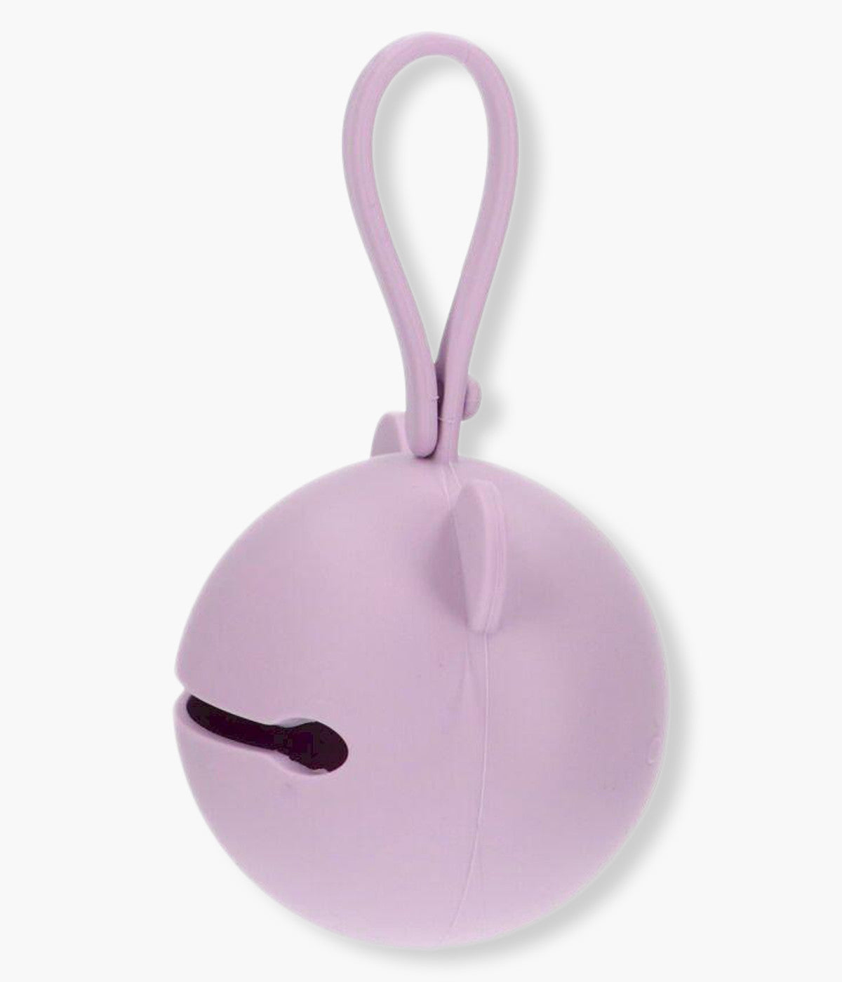 Porta Chupetas de Pendurar em Silicone Urso - Lavanda