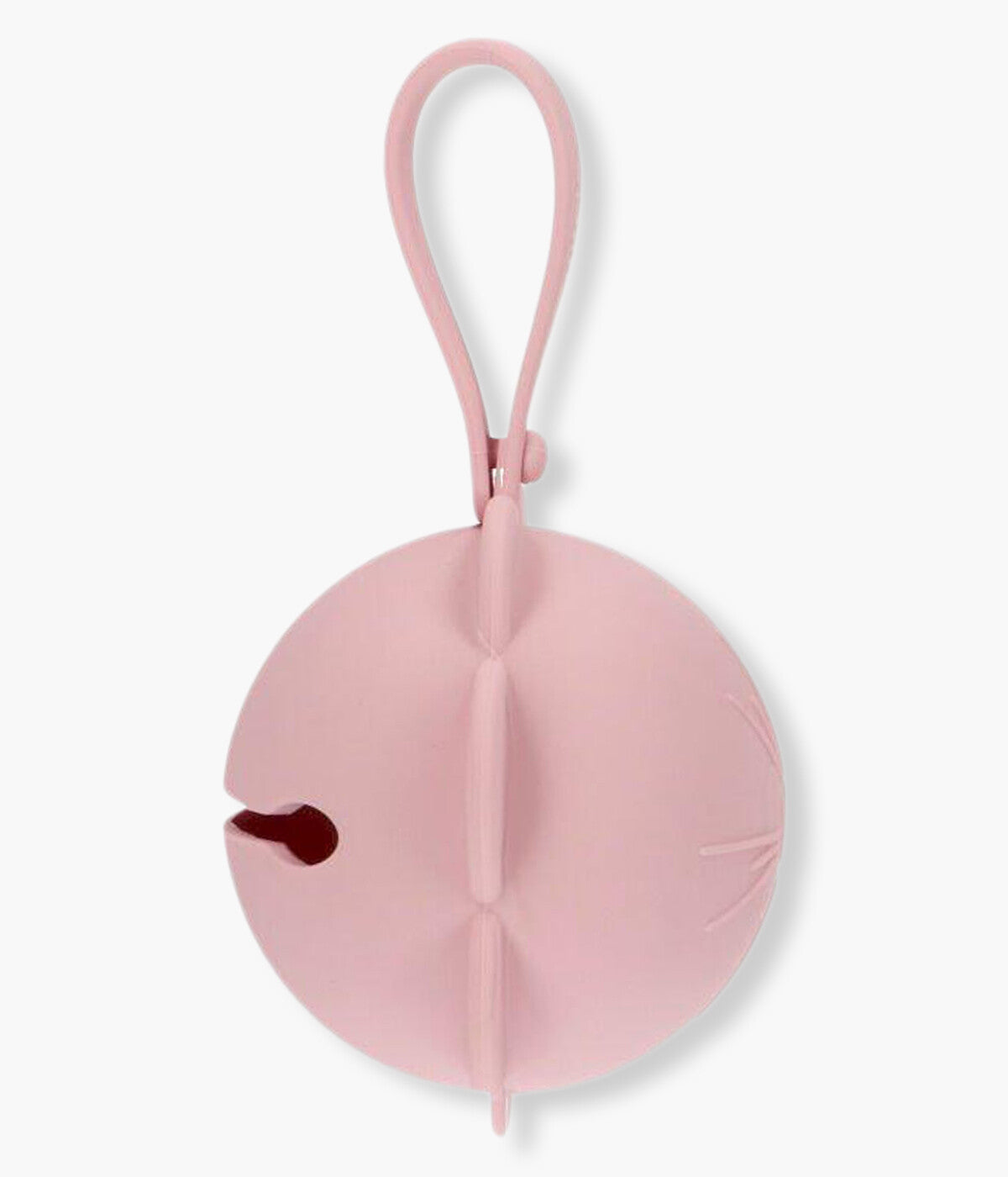 Porta Chupetas de Pendurar em Silicone Flor - Rosa