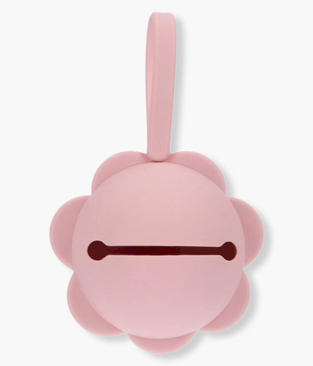 Porta Chupetas de Pendurar em Silicone Flor - Rosa
