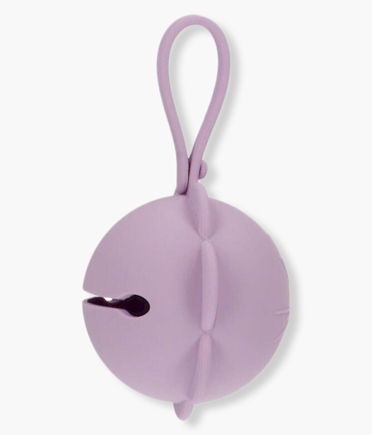Porta Chupetas de Pendurar em Silicone Flor - Lavanda