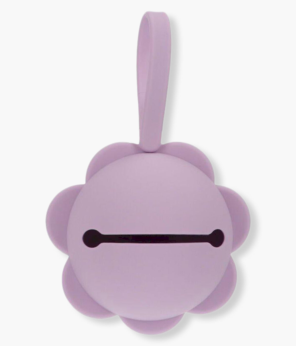 Porta Chupetas de Pendurar em Silicone Flor - Lavanda