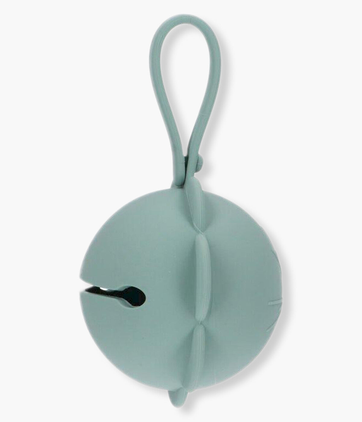 Porta Chupetas de Pendurar em Silicone Flor - Verde