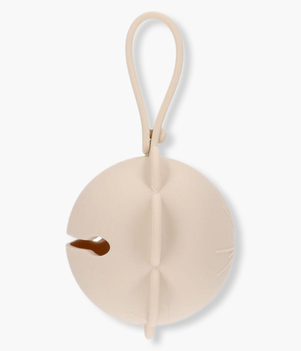 Porta Chupetas de Pendurar em Silicone Flor - Pérola