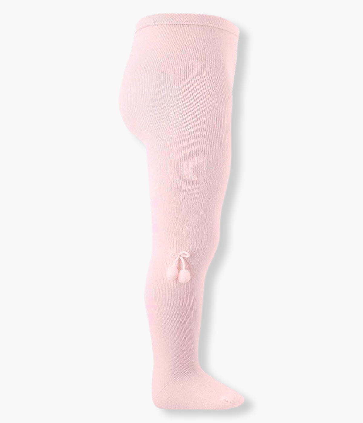 Descubr ana Moon Baby Shop collants lisos em algodão anti-pilling com pompom de cor rosa (500) da marca Cóndor para bebé menina e recém-nascida.