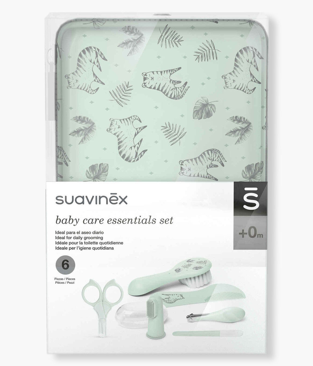 Suavinex Estojo de Higiene para Bebé 6pc - Verde
