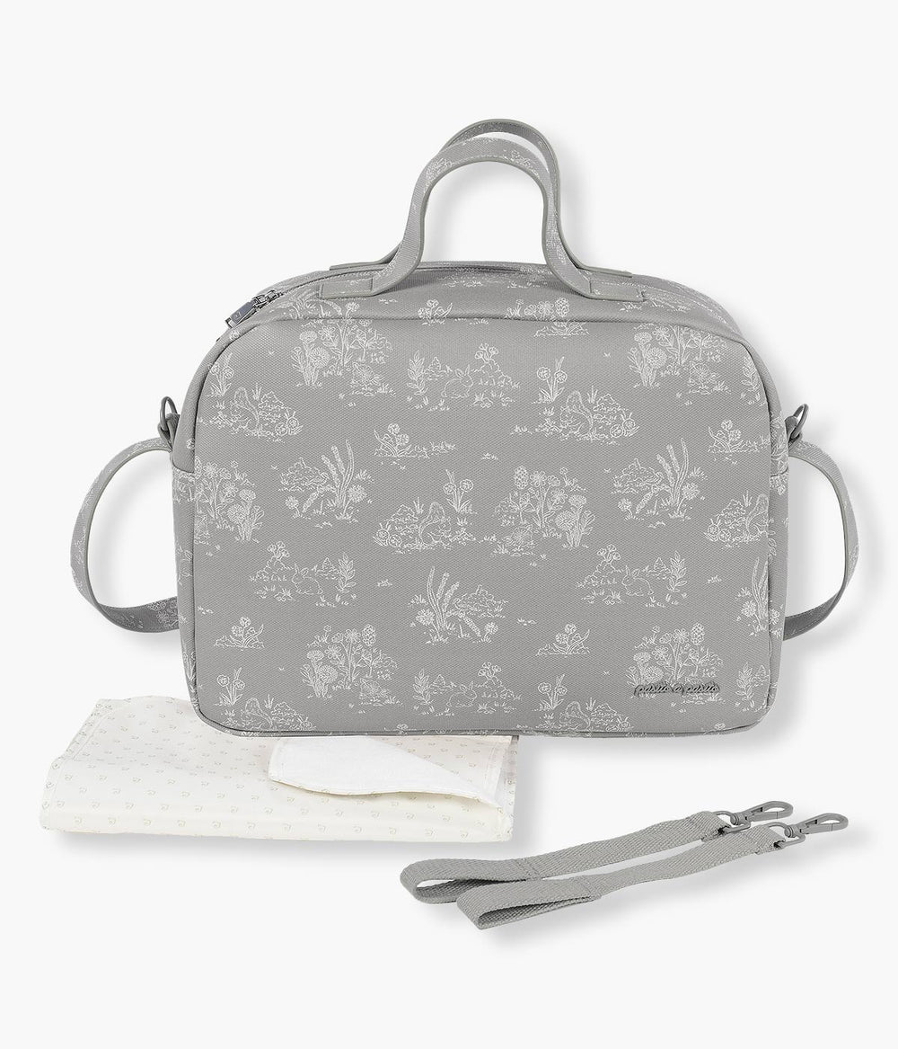 Pasito A Pasito Borsa A Tracolla Toile De Jouy - Organizer Per Mamme Con Passeggino - Foto 9