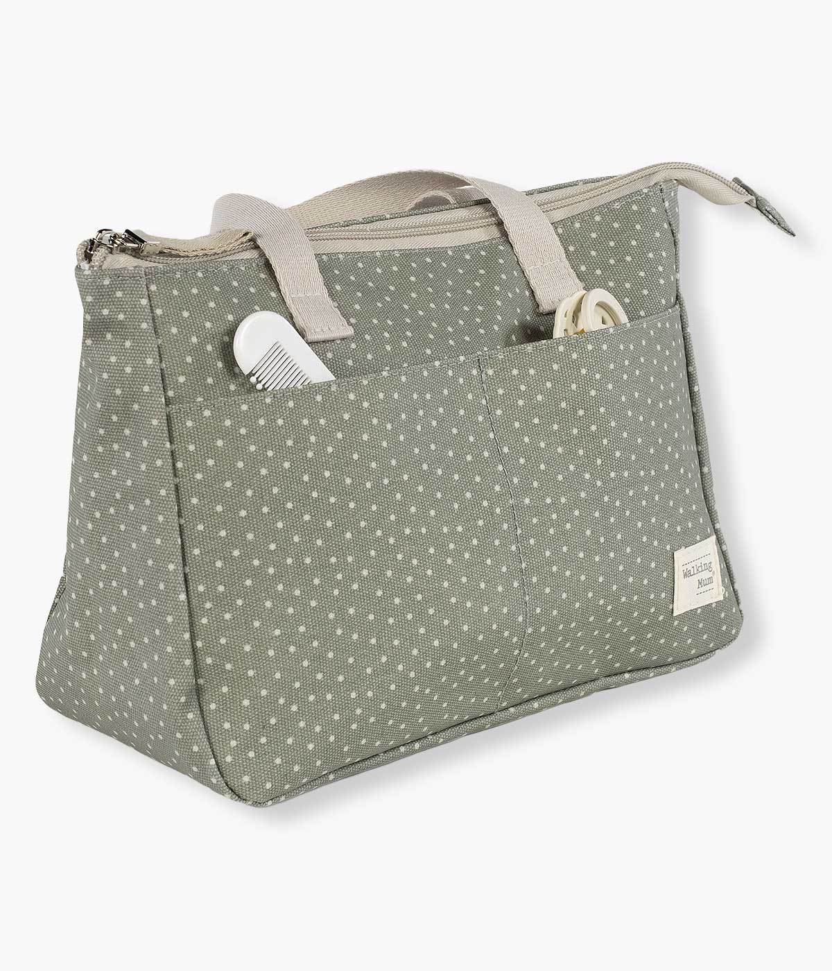 Walking Mum Necessaire para Bebé Polka Dot Poppy Moss