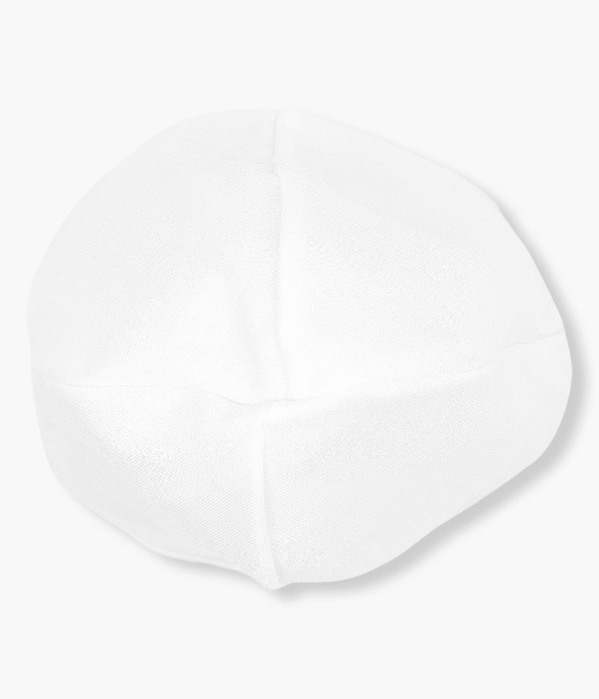 Gorro Duplo em Algodão para Bebé - Branco