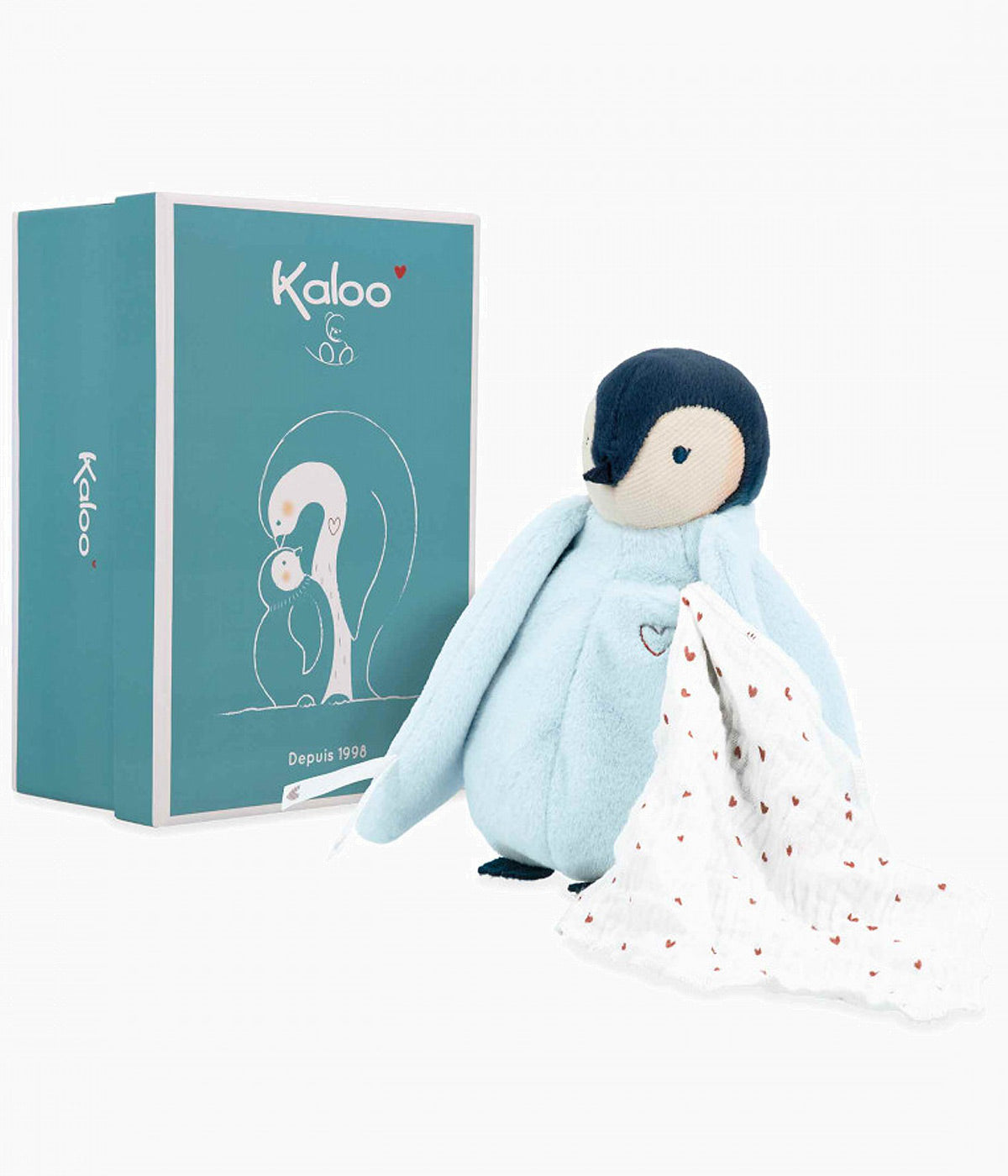 Kaloo Peluche Pinguim Para Beijar - Azul