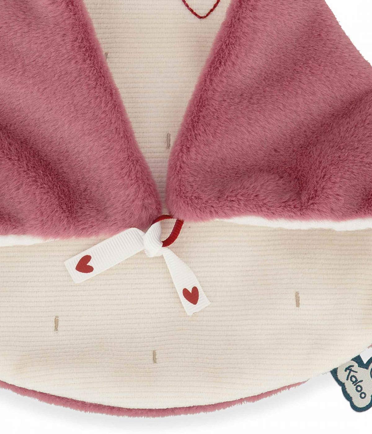 Kaloo Pinguim Doudou para Bebé Menina - Rosa