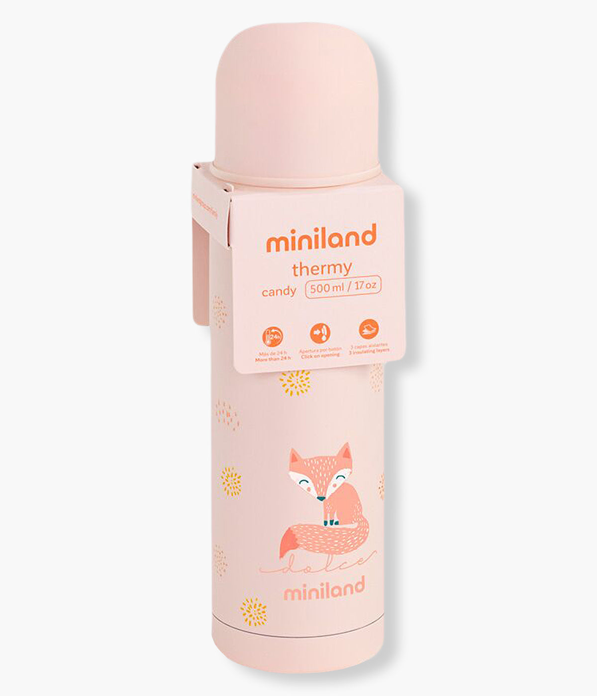 Miniland Termo para Líquidos Candy 500ml - Rosa