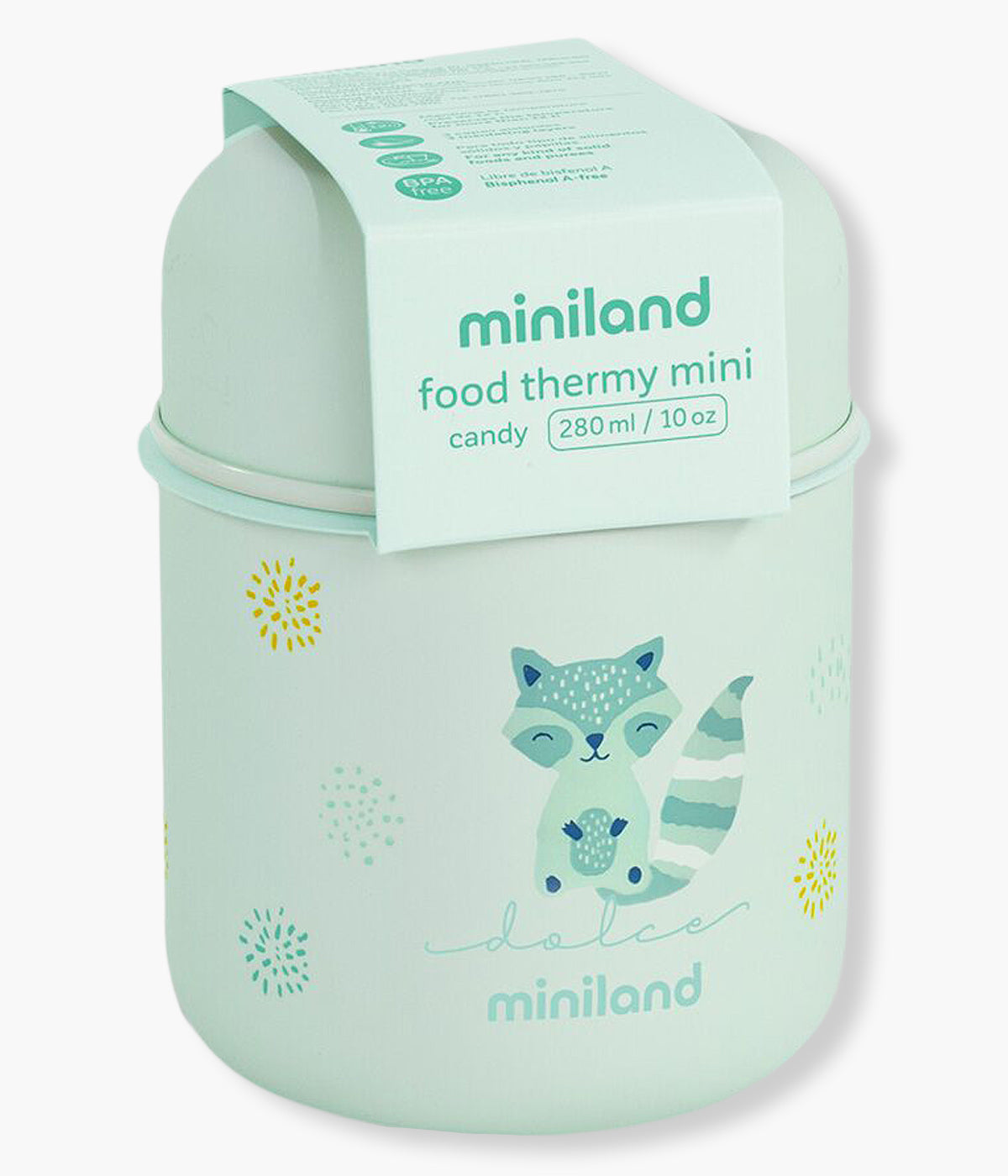 Miniland Termo para Sólidos Mint 280ml - Verde