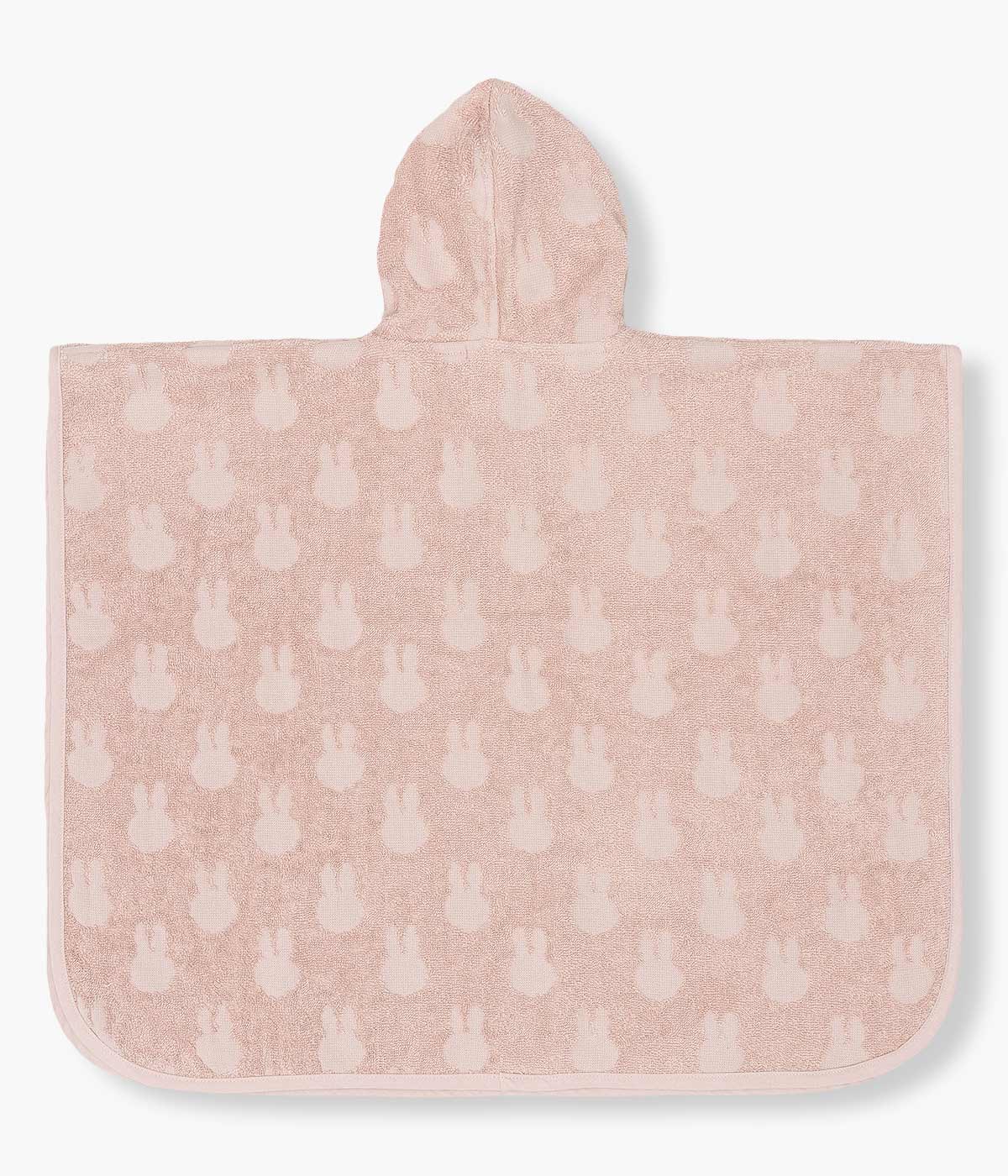 Jollein x Miffy Poncho de Banho Algodão Bebé Menina - Rosa