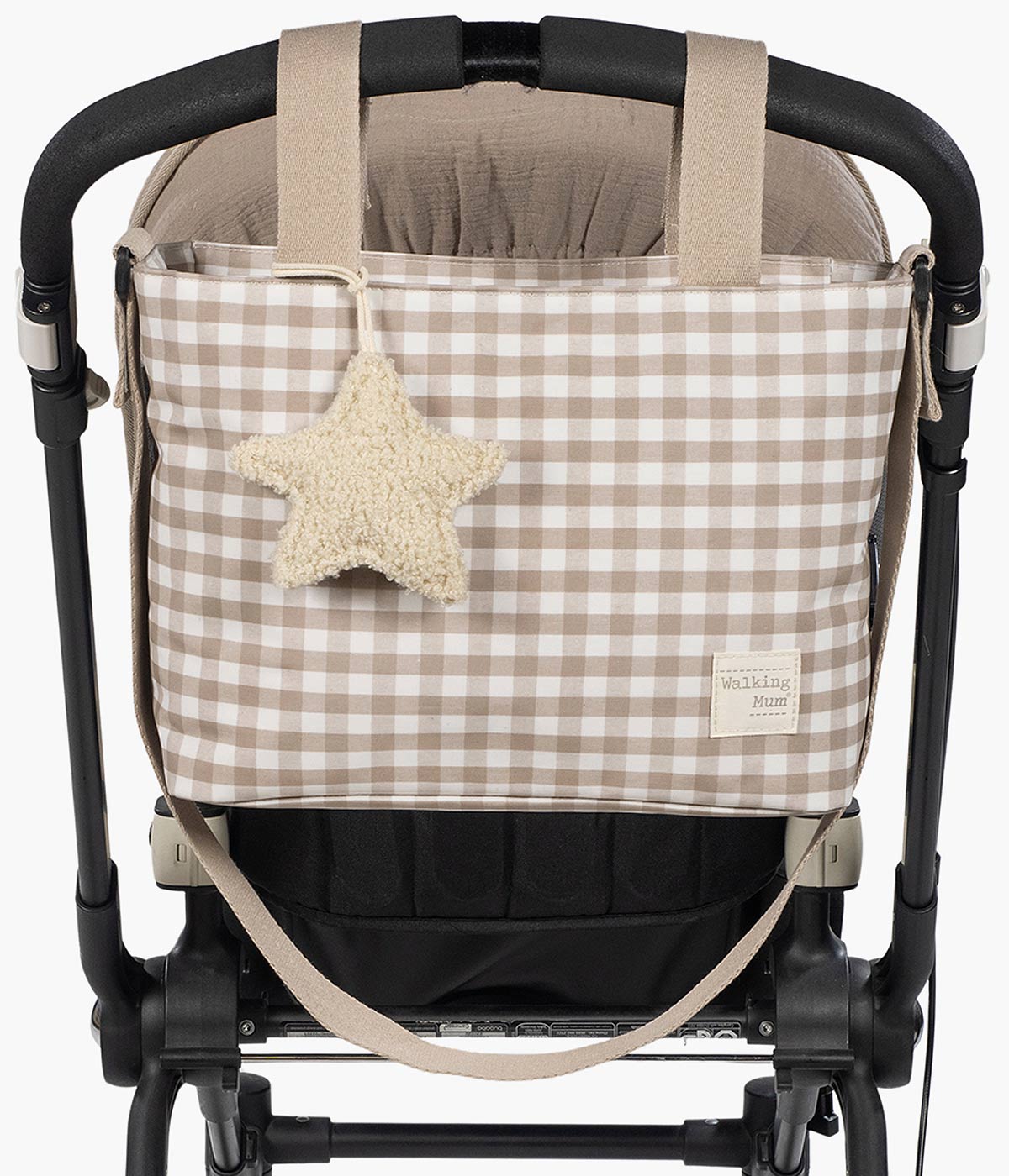 Walking Mum Bolsa de Passeio Caetana Sand - Bege