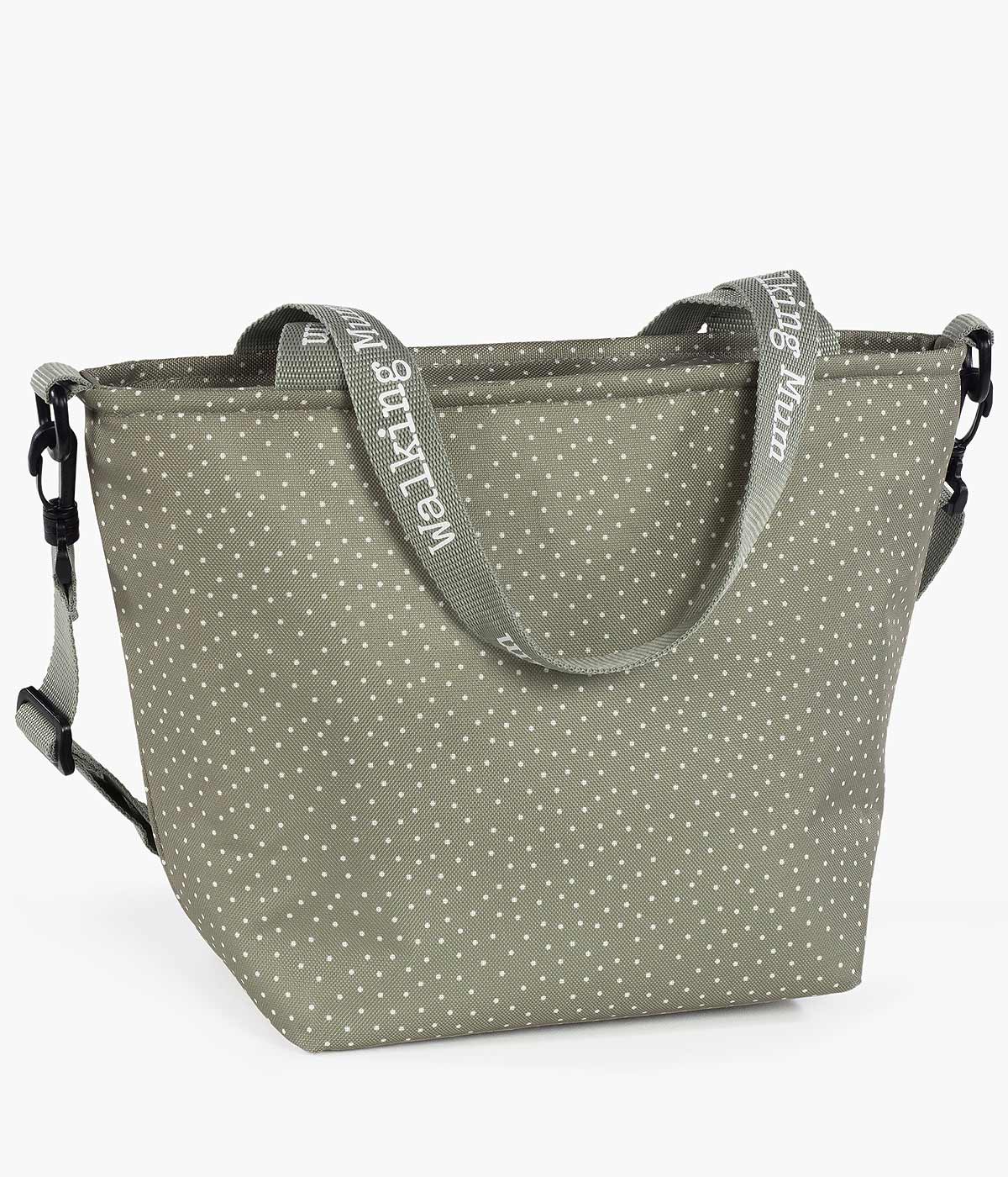 Walking Mum Bolsa Térmica XL Polka Dot Poppy Moss