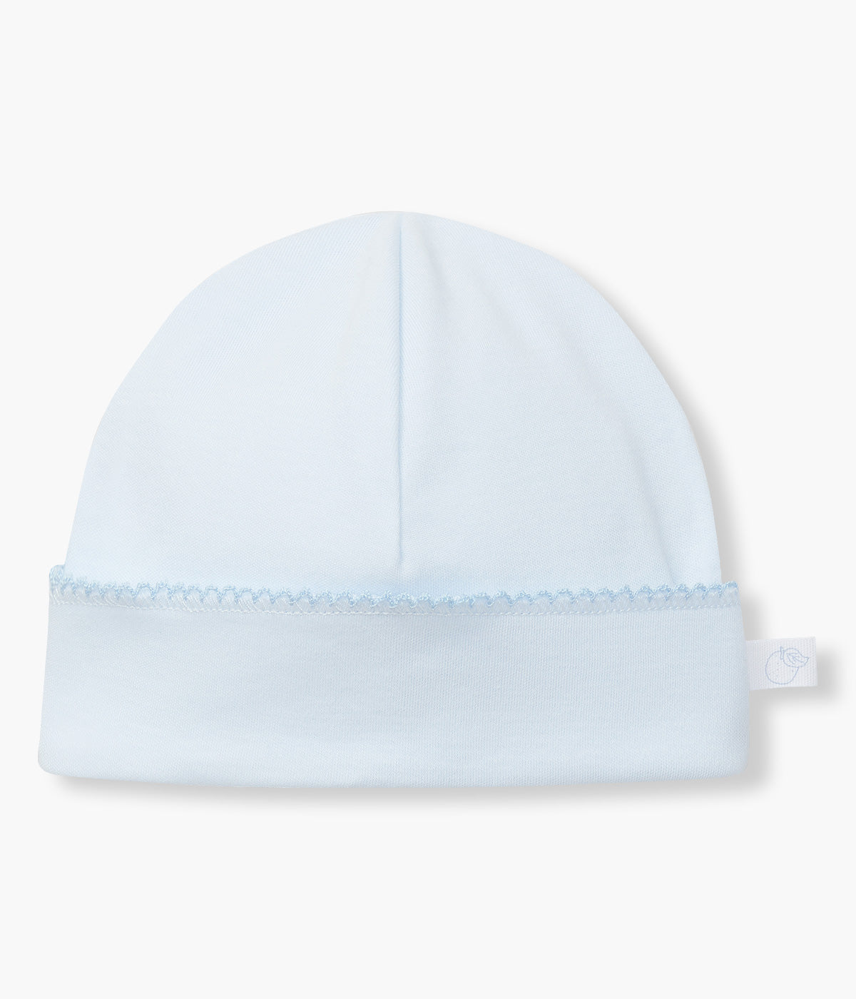 Gorro em Algodão com Picueta para Bebé - Azul