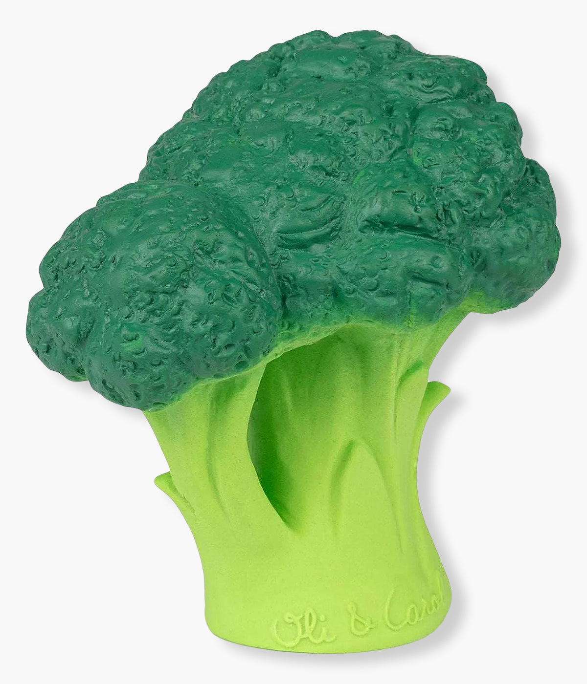 Mordedor Borracha Natural Bróculo Oli&Carol Brucy The Broccoli