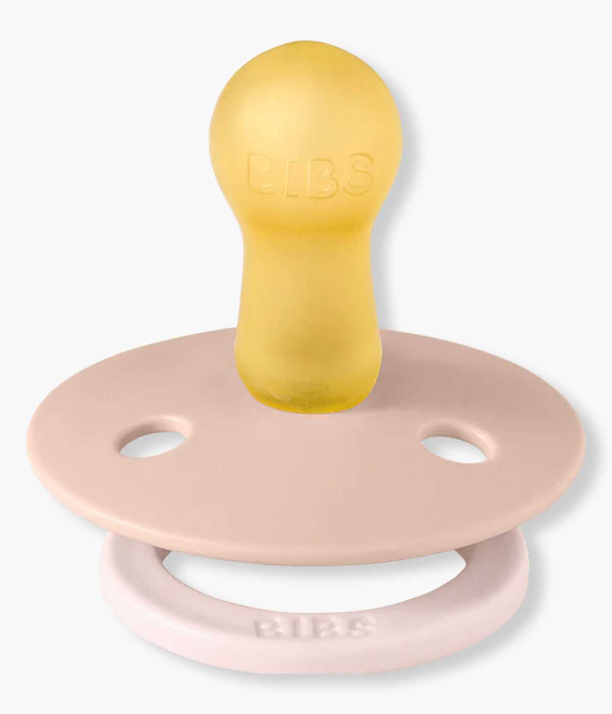 Pack de 2 chupetas Studio Colour Fusion Blush Woodchuck Mix com tetina redonda em borracha 100% natural. Conjunto composto por 1 chupeta cor-de-rosa (blush) e 1 chupeta castanha (woodchuck).