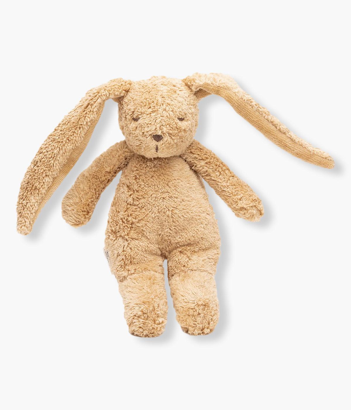 O peluche sensorial Moonie Sensory Little Bunny Cappuccino em algodão orgânico bege é o companheiro perfeito para as pequenas mãos do(a) bebé. Em forma de coelho macio, fácil de agarrar e ideal para estimular o desenvolvimento sensorial e motor do bebé desde o primeiro dia.