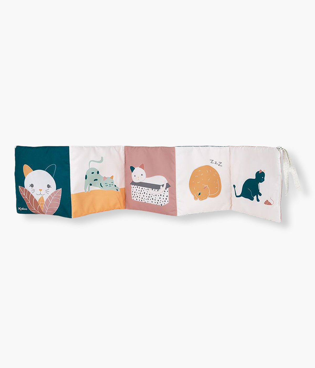 Kaloo Livro Sensorial com Desenhos e Padrões para Bebé